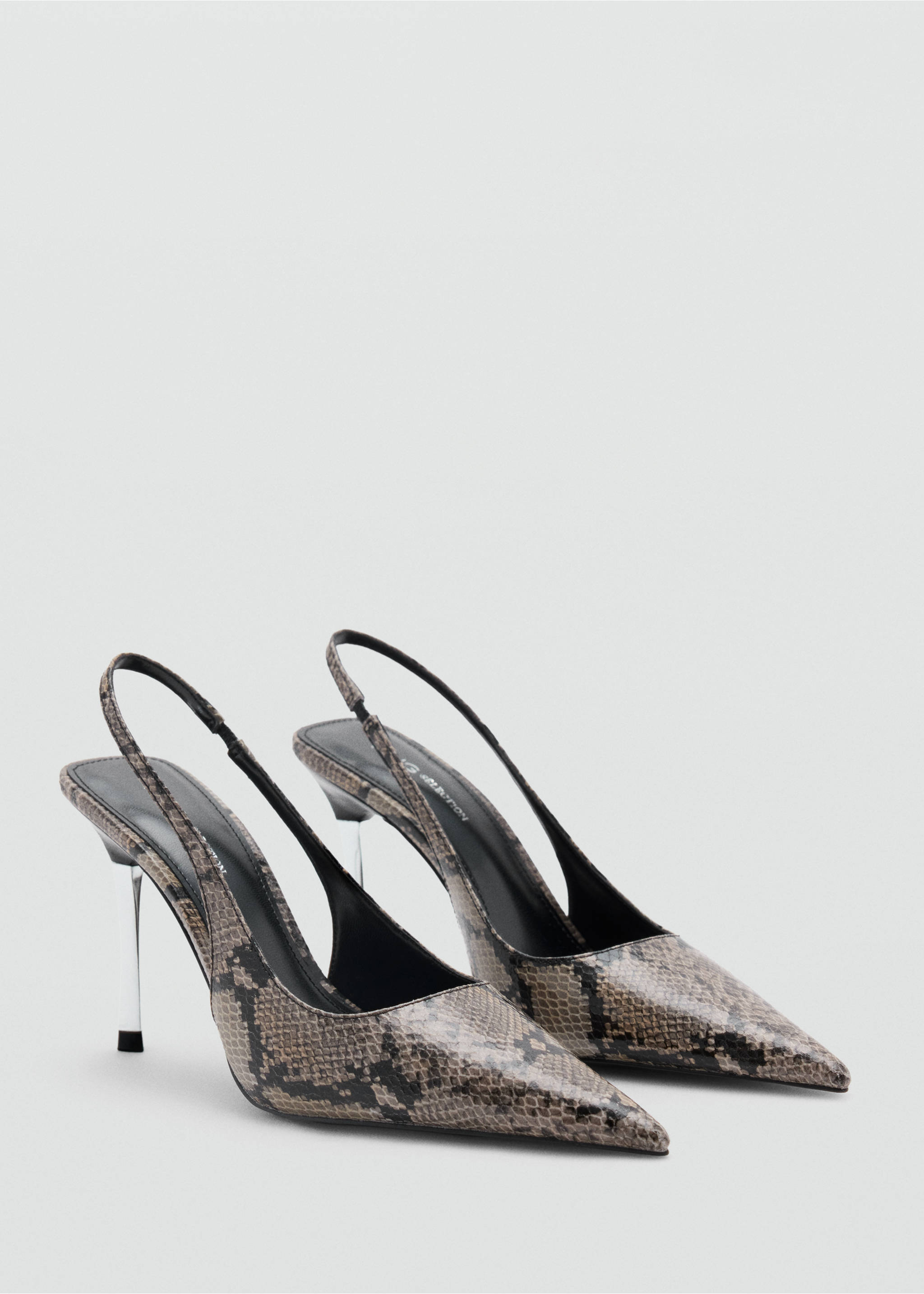 SHOES BRILLO1 - Plan moyen, Gris. Ref: 37099138-00.