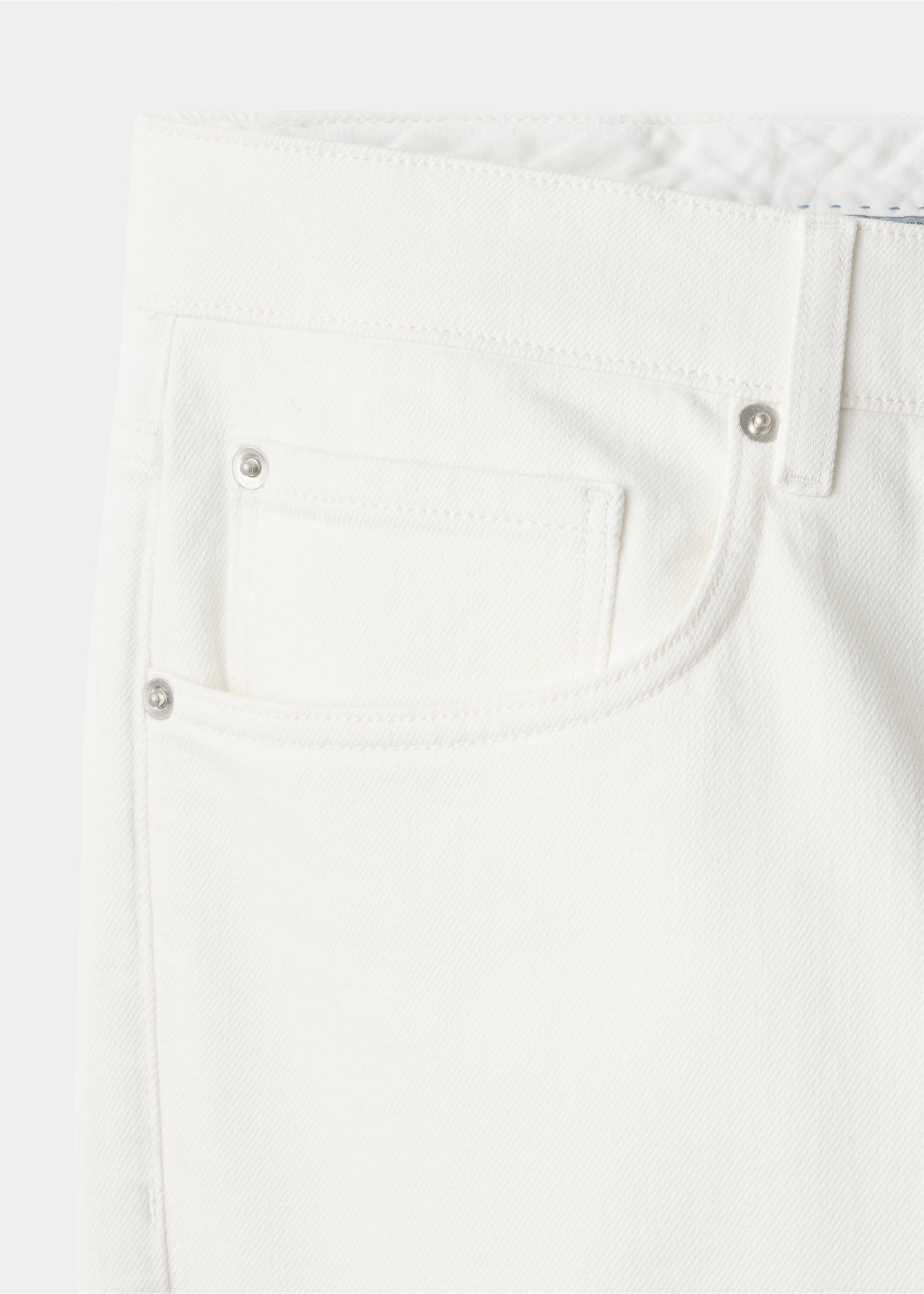 JEANS NONE - Details of the article 8, Off White. Ref: 37099207-00.