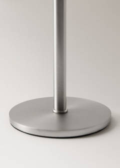 Tactile metal table lamp — Silver 3
