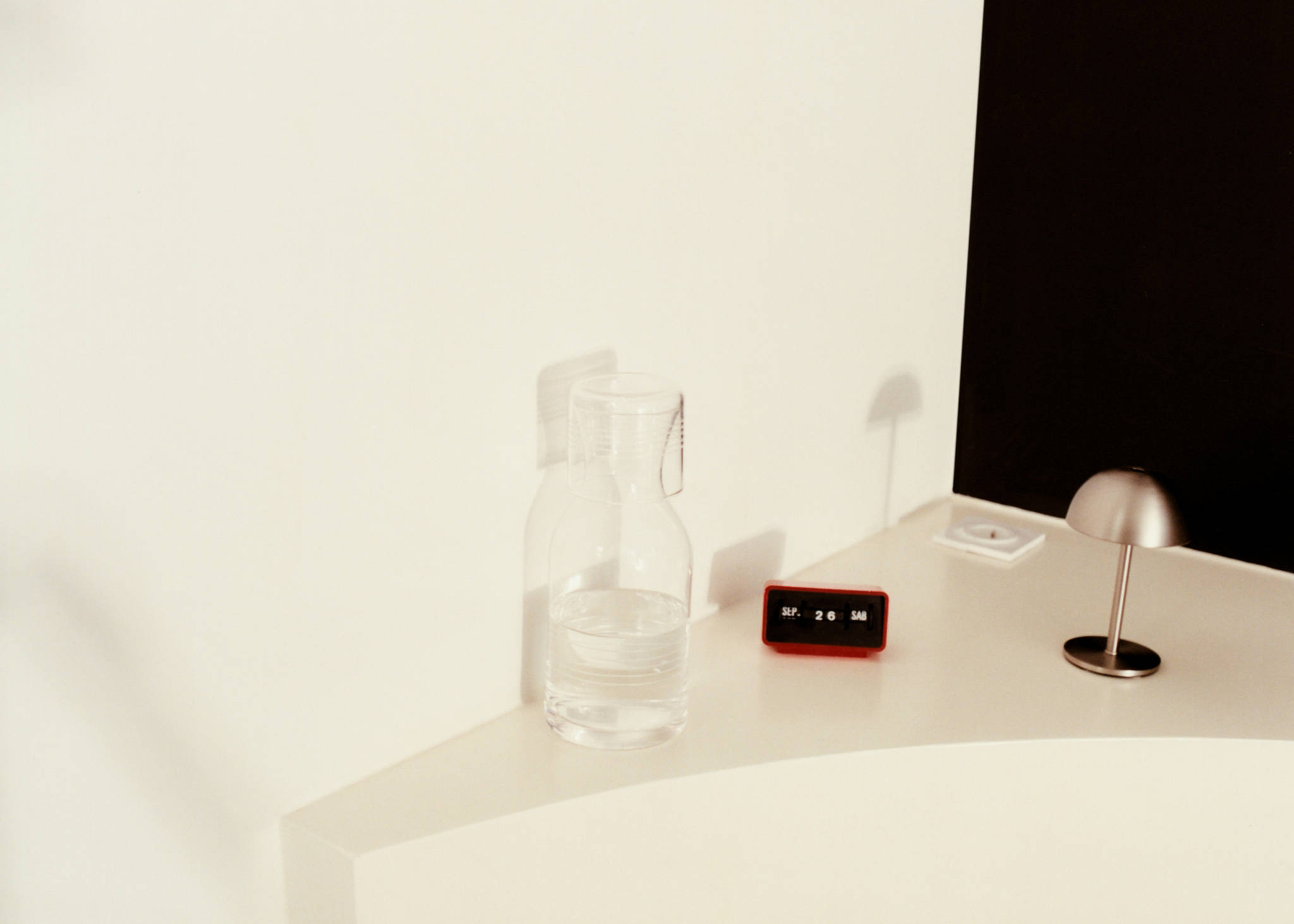 Tactile metal table lamp - Panoramic plane