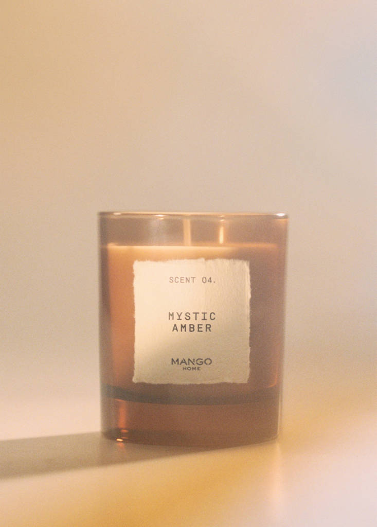 MYSTIC AMBER scented candle 200 g — Brown