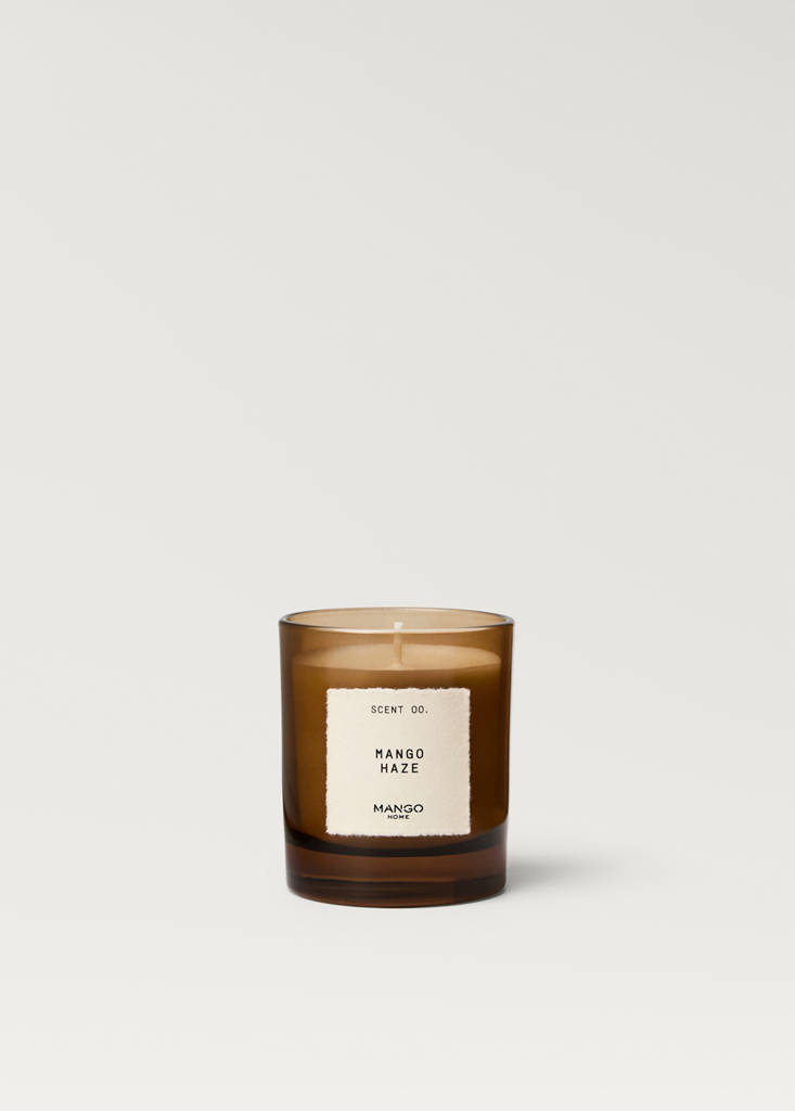 MANGO HAZE scented candle 200 g — Brown