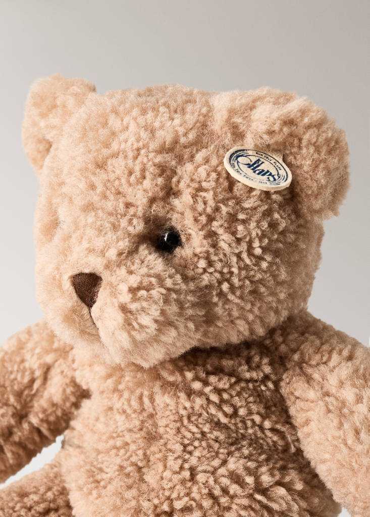 Gus teddy bear — Ecru