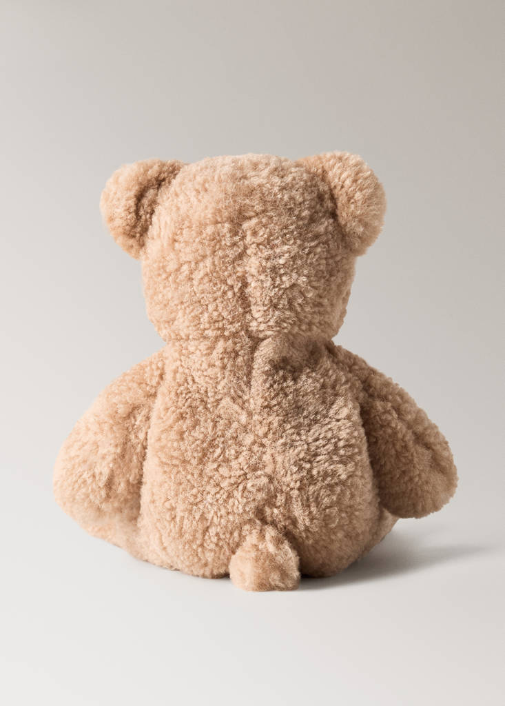 Gus teddy bear — Ecru