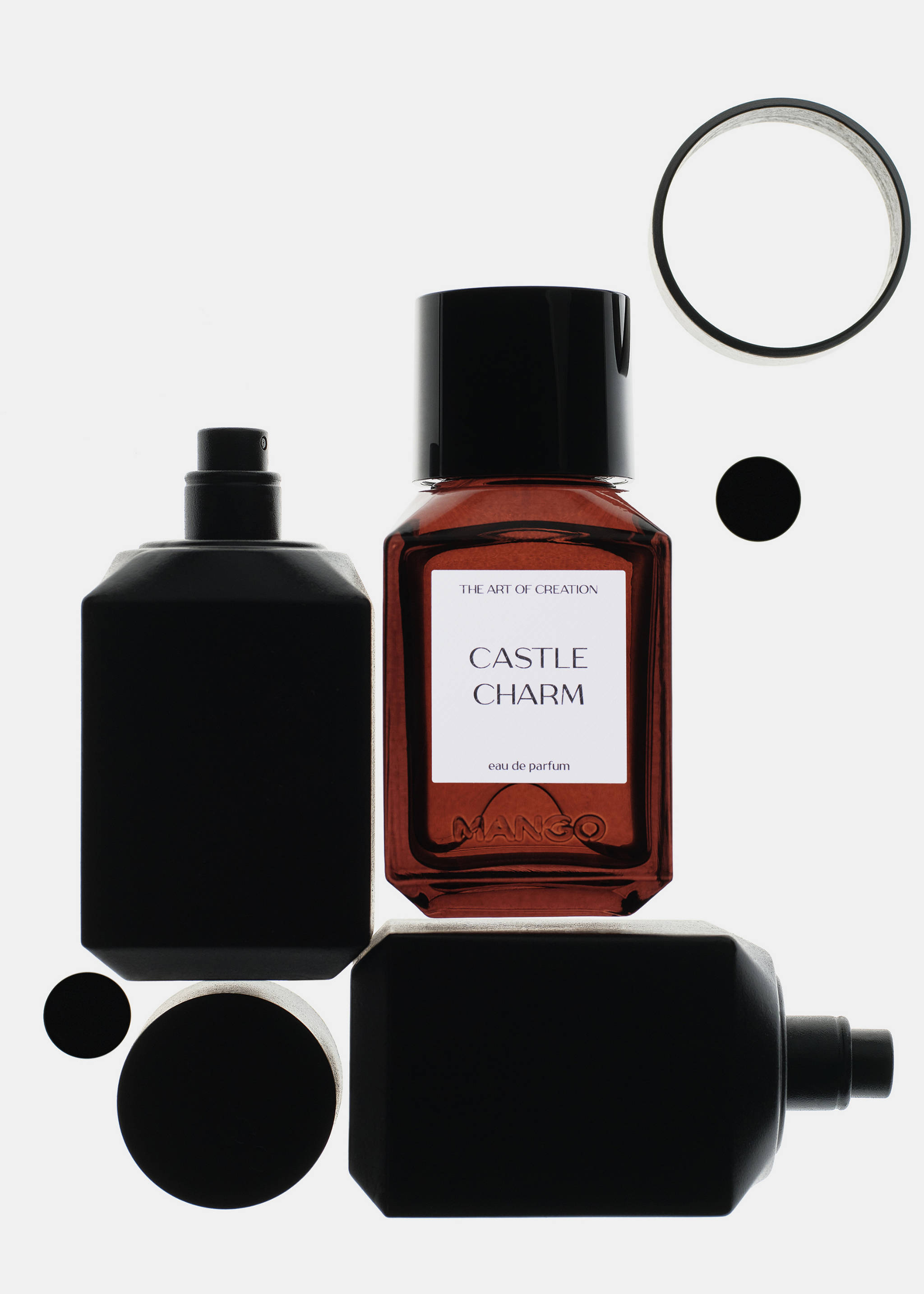 عطر كاسل بحجم 100 مل - تفاصيل المنتج 3, رمادي فاتح. Ref: 37121246-00.