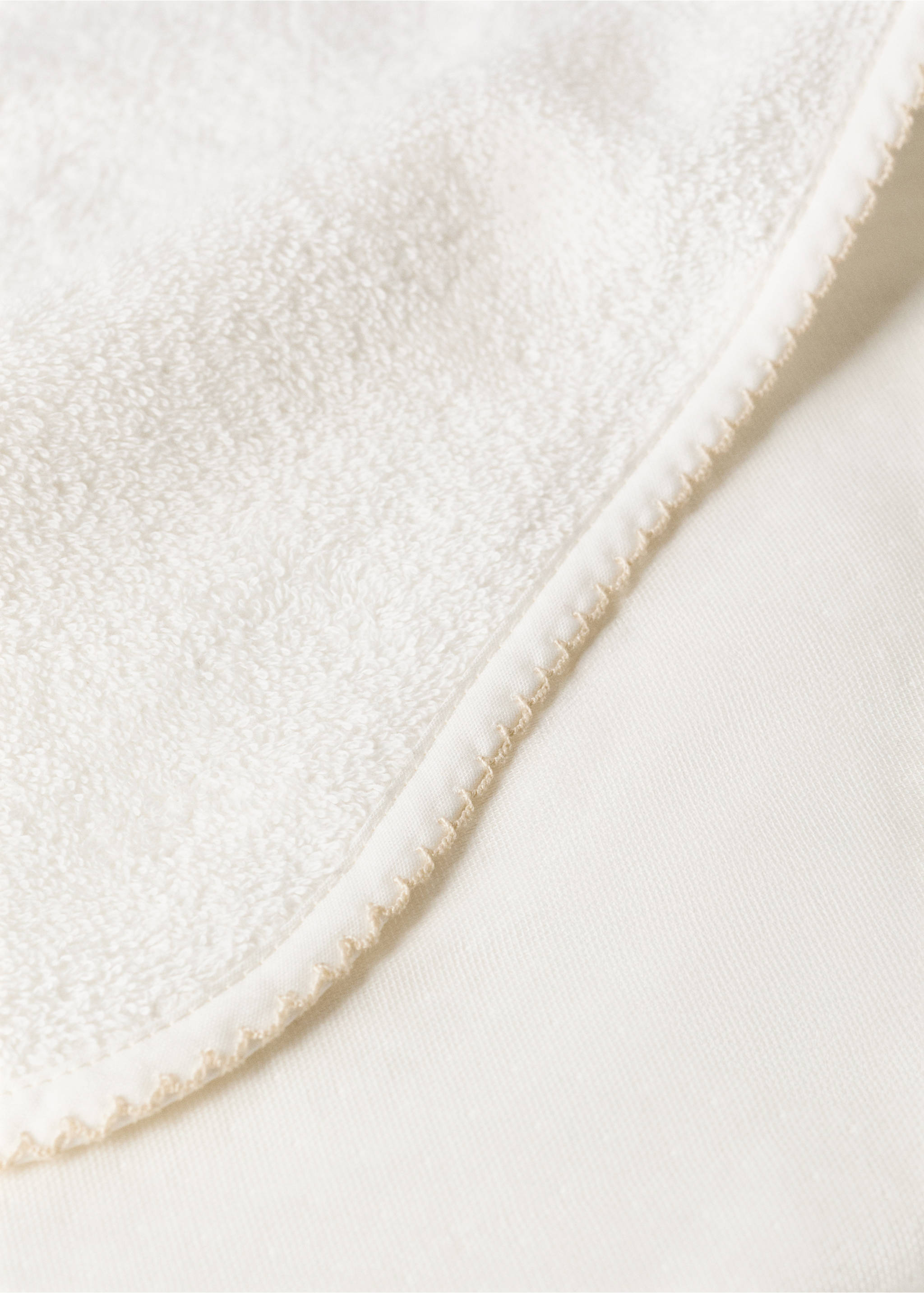 Children's bath poncho - Details of the article 2, Medium Brown. Ref: 37121639-00.