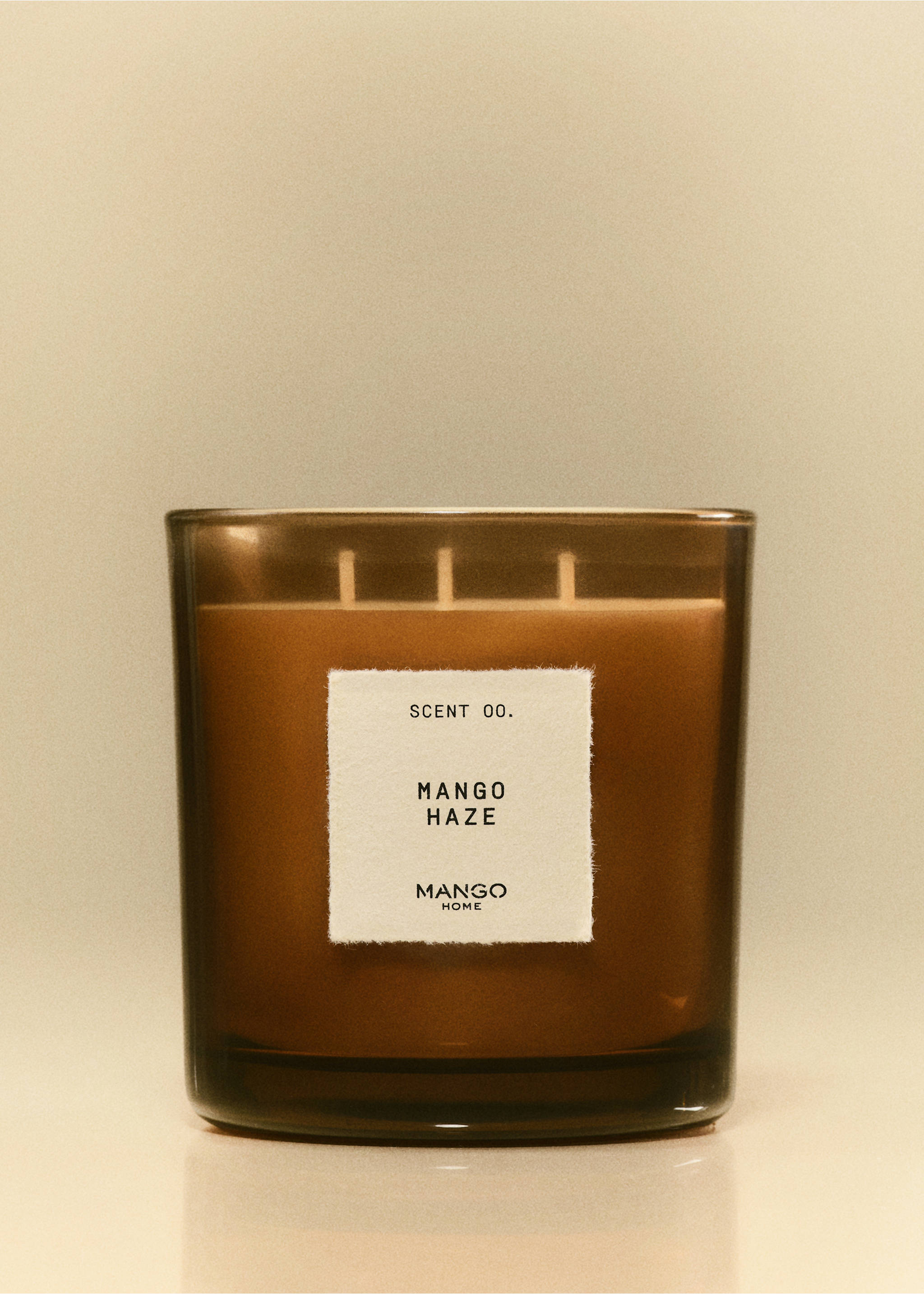 MANGO HAZE scented candle 500 g - General plane, Brown. Ref: 37123353-00.