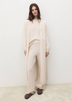 100% cashmere long cardigan with design — Off White 2
