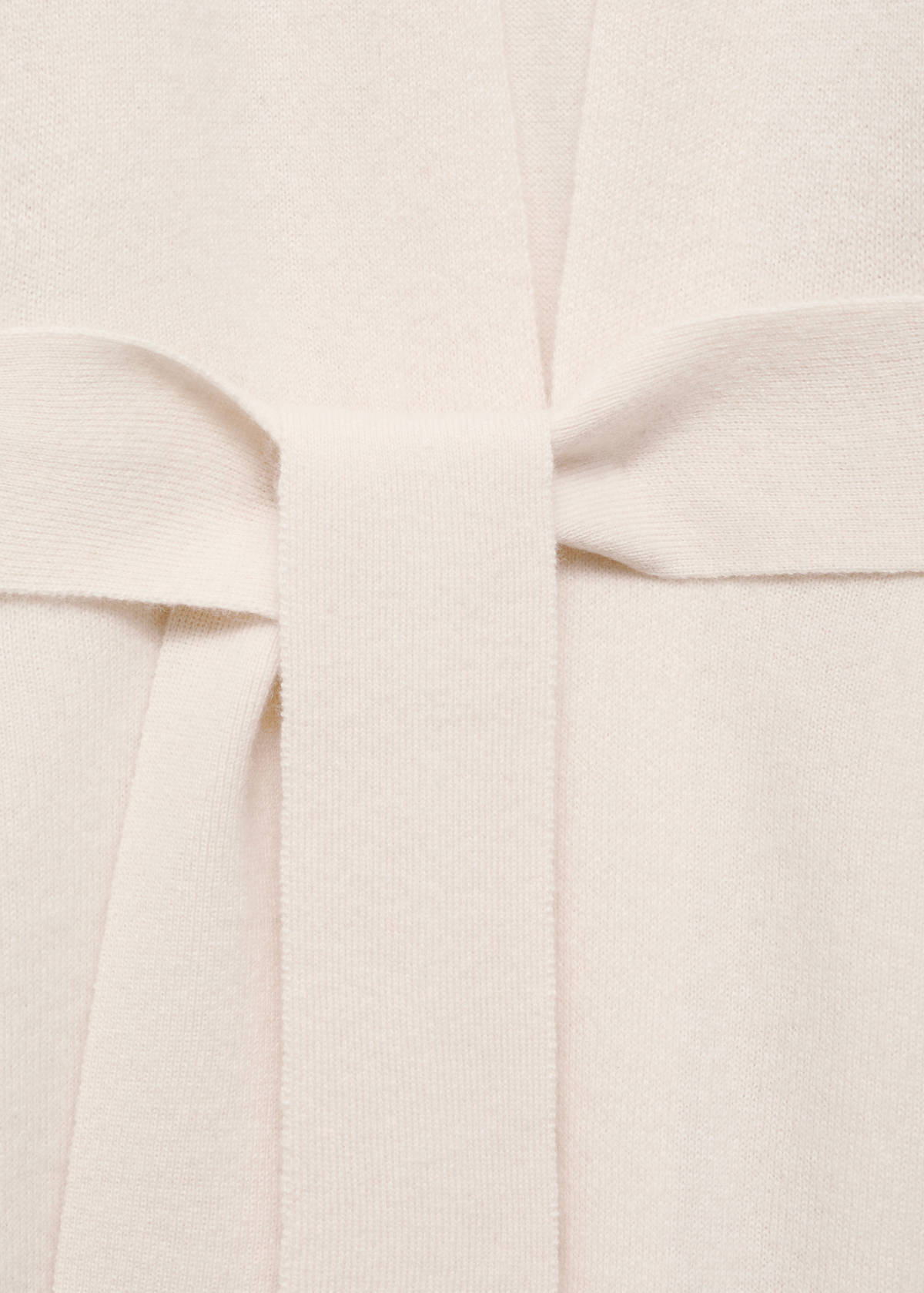 100% cashmere long cardigan with design — Off White