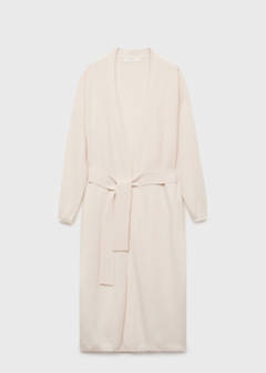 100% cashmere long cardigan with design — Off White 7