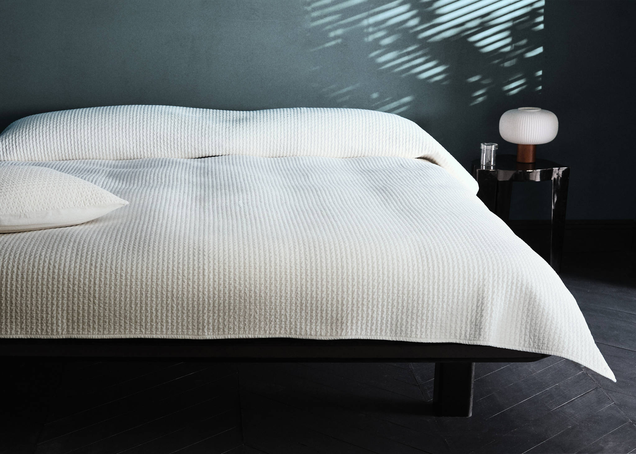 Satin bedspread for 130/150 cm bed - Panoramic plane