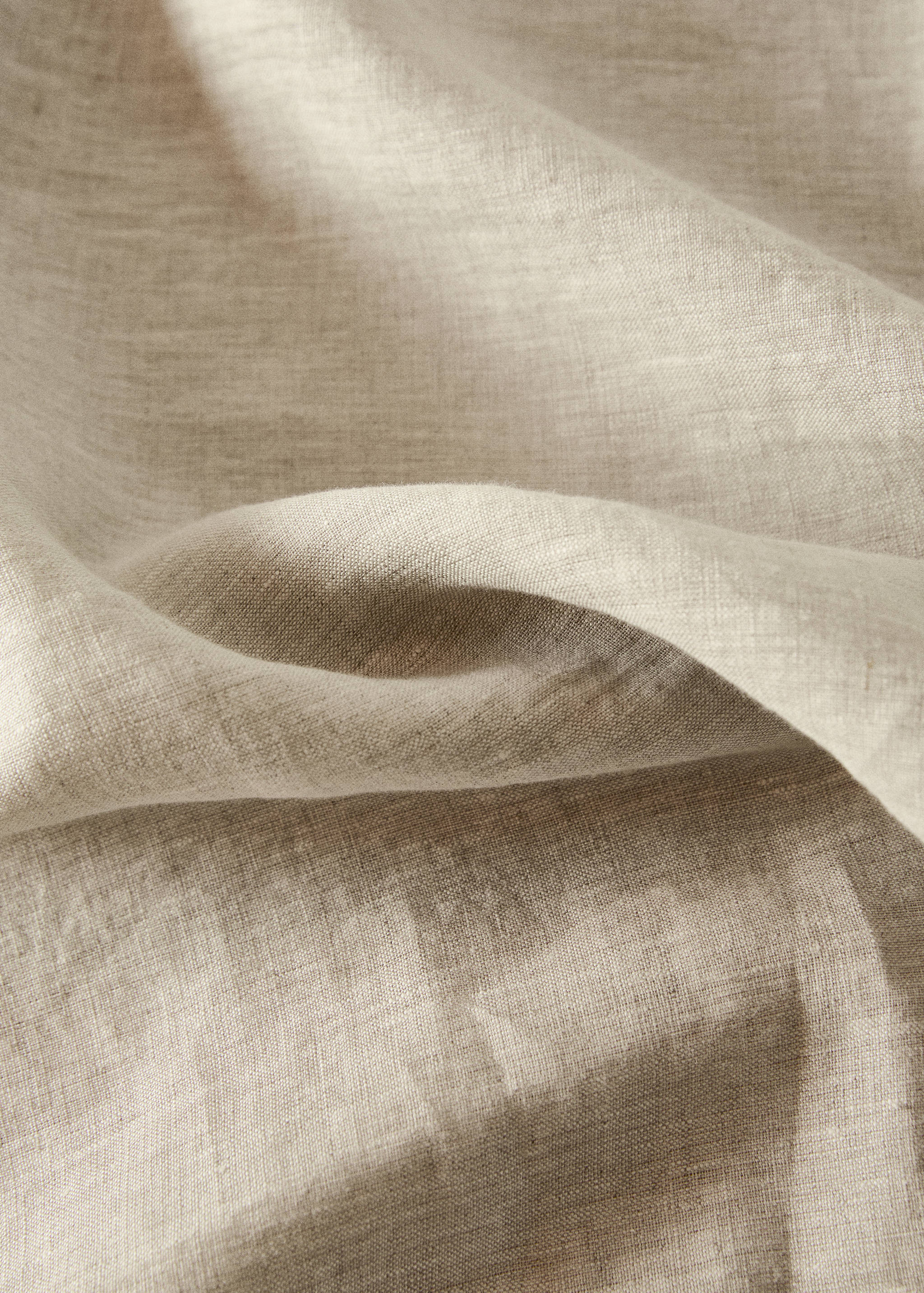 Rideau en lin 100 % à broderie ajourée, opacité moyenne - Détail de l'article 3