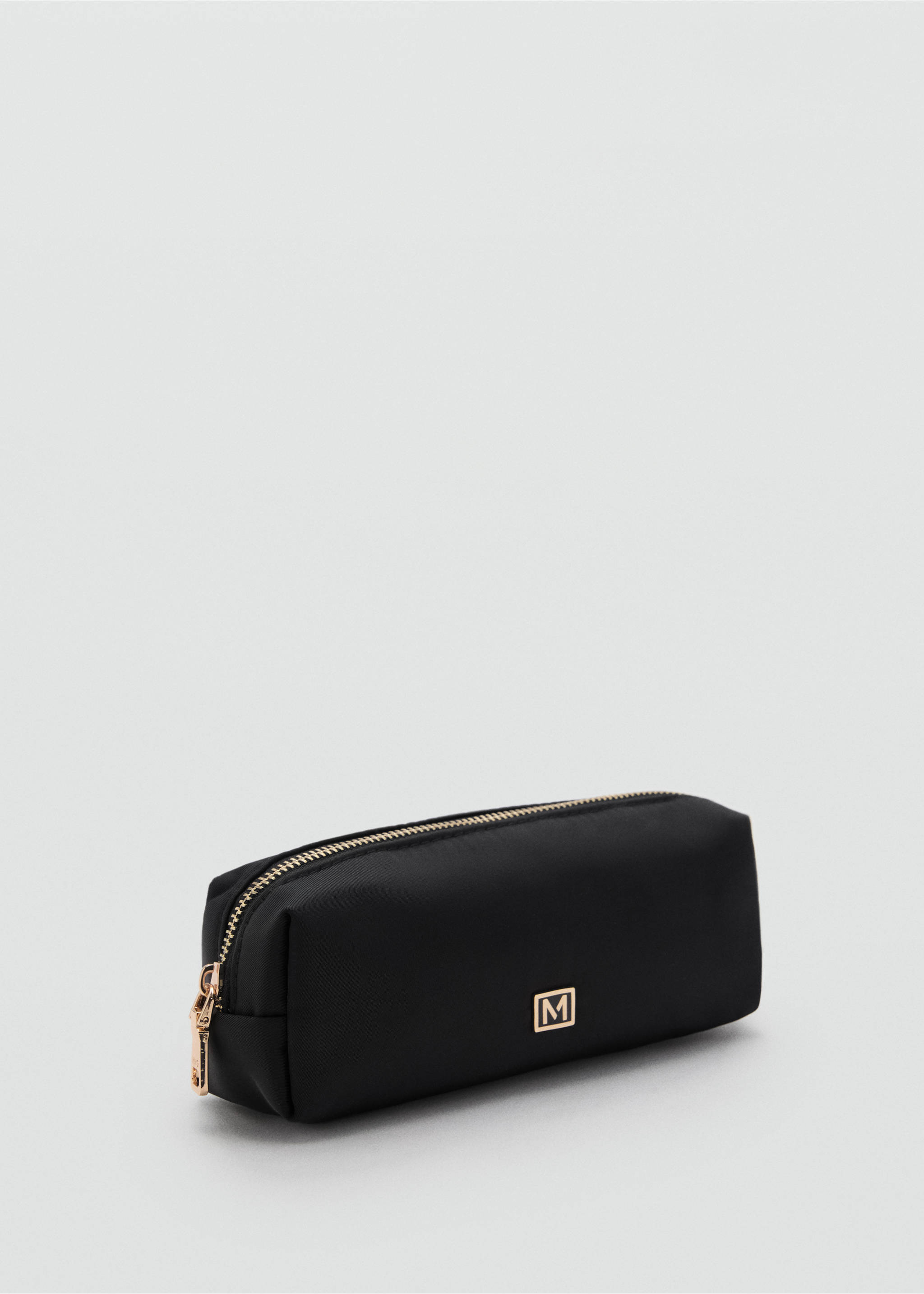Nylon case with zip - Medium plane, Black. Ref: 37153322-00.