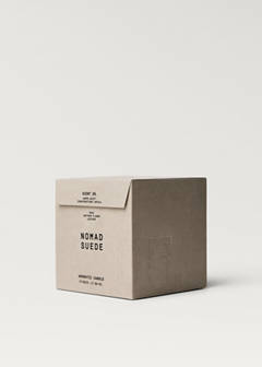 NOMAD SUEDE scented candle 500 g — Brown 3