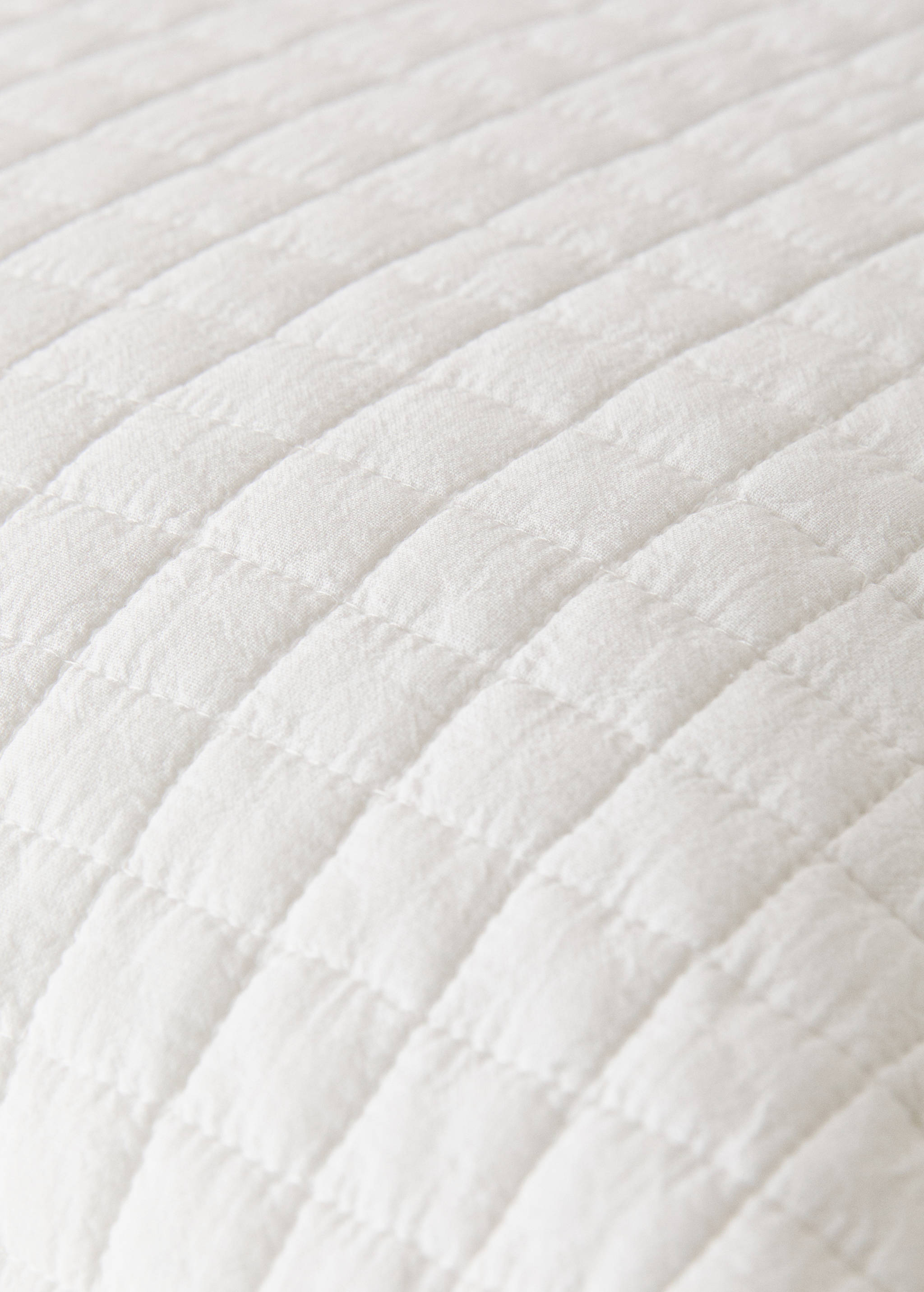 Garment-dyed cotton bed cushion cover 50x50 cm - Details of the article 3