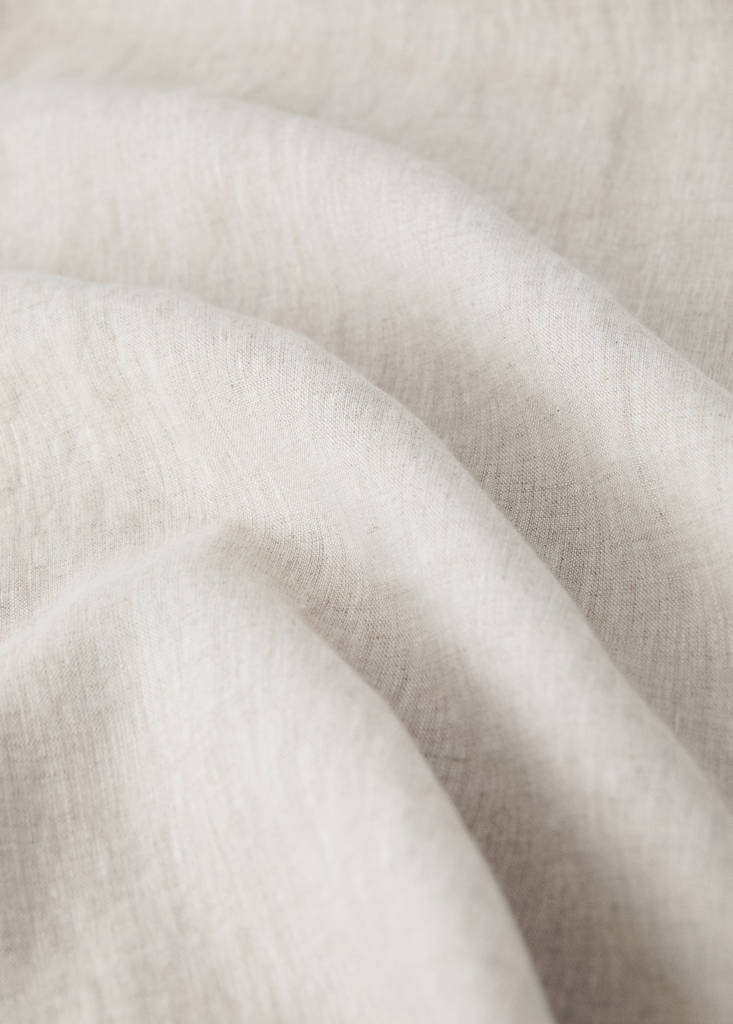 Washed linen children's duvet cover for 90 cm bed — Beige