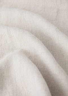 Washed linen children's duvet cover for 90 cm bed — Beige 3