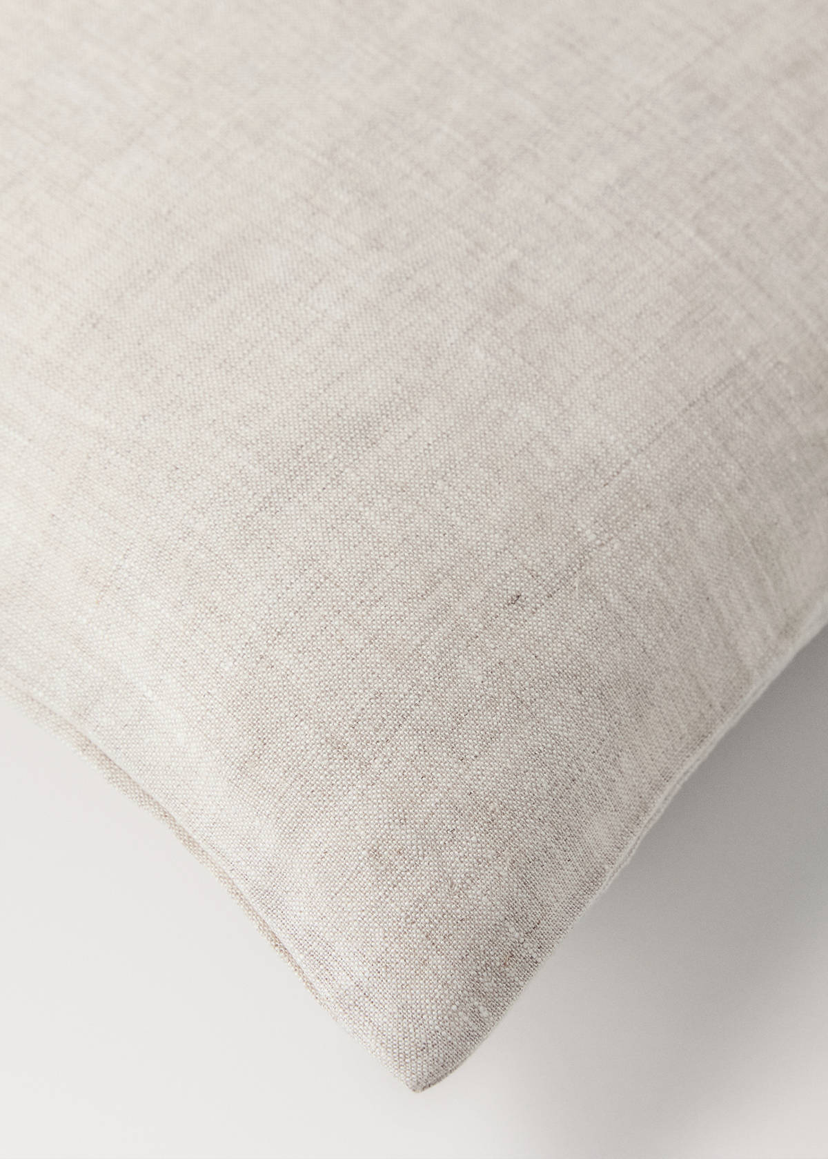 Washed linen children's duvet cover for 90 cm bed — Beige