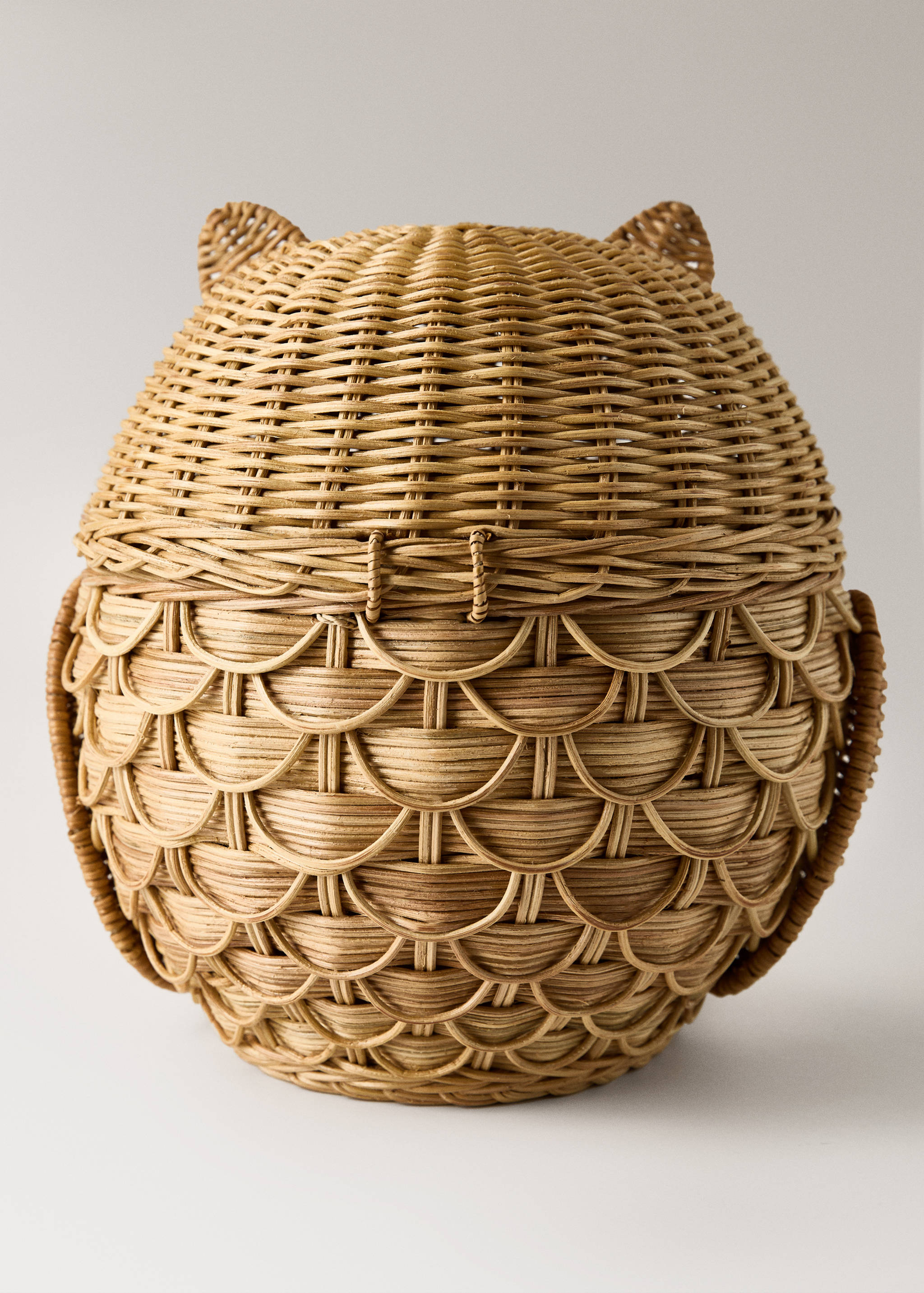 Rattan owl children’s basket - Details of the article 2
