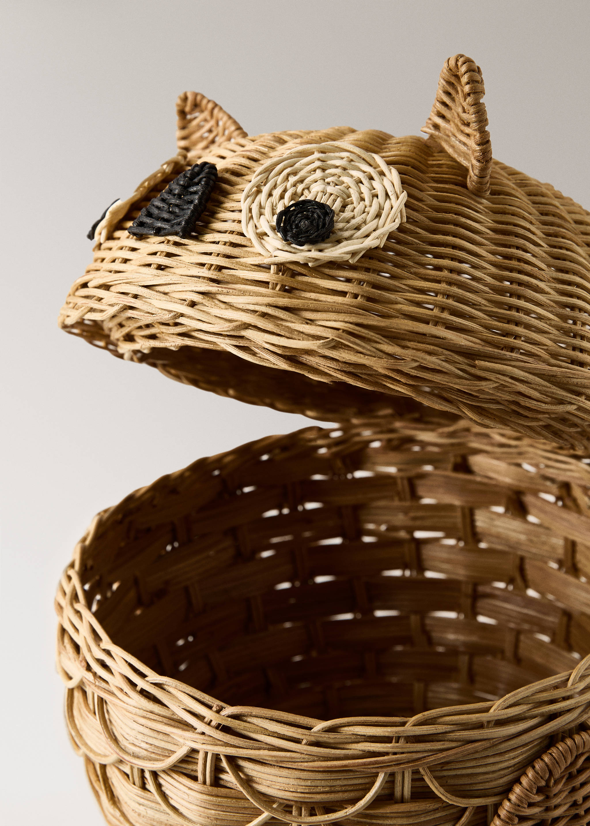 Rattan owl children’s basket - Details of the article 3