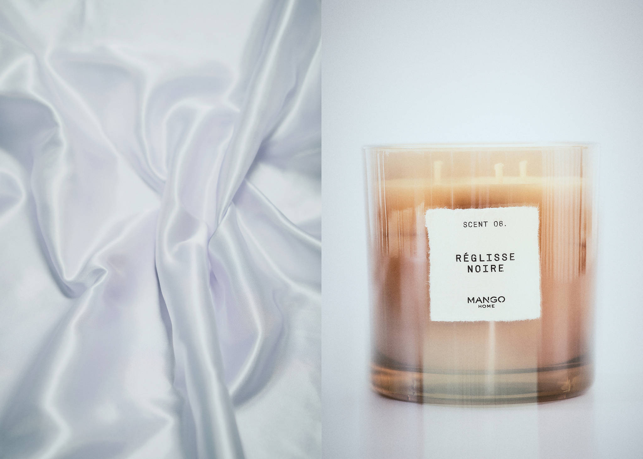 RÉGLISSE NOIRE scented candle 500 g - Panoramic plane