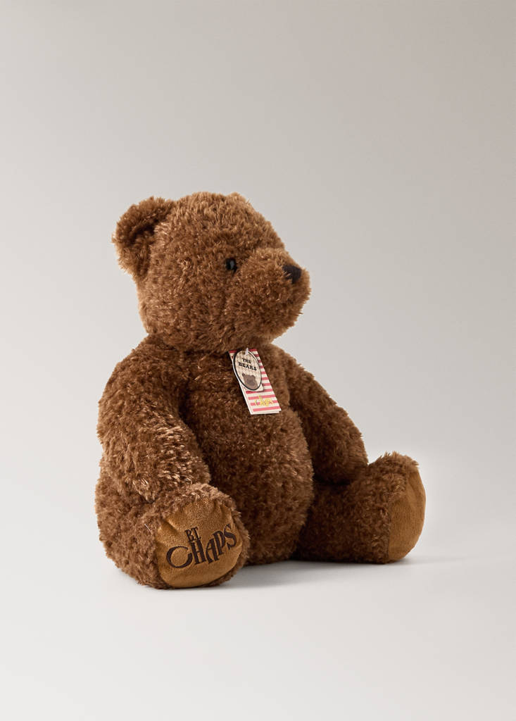 Henry big teddy bear — Ecru