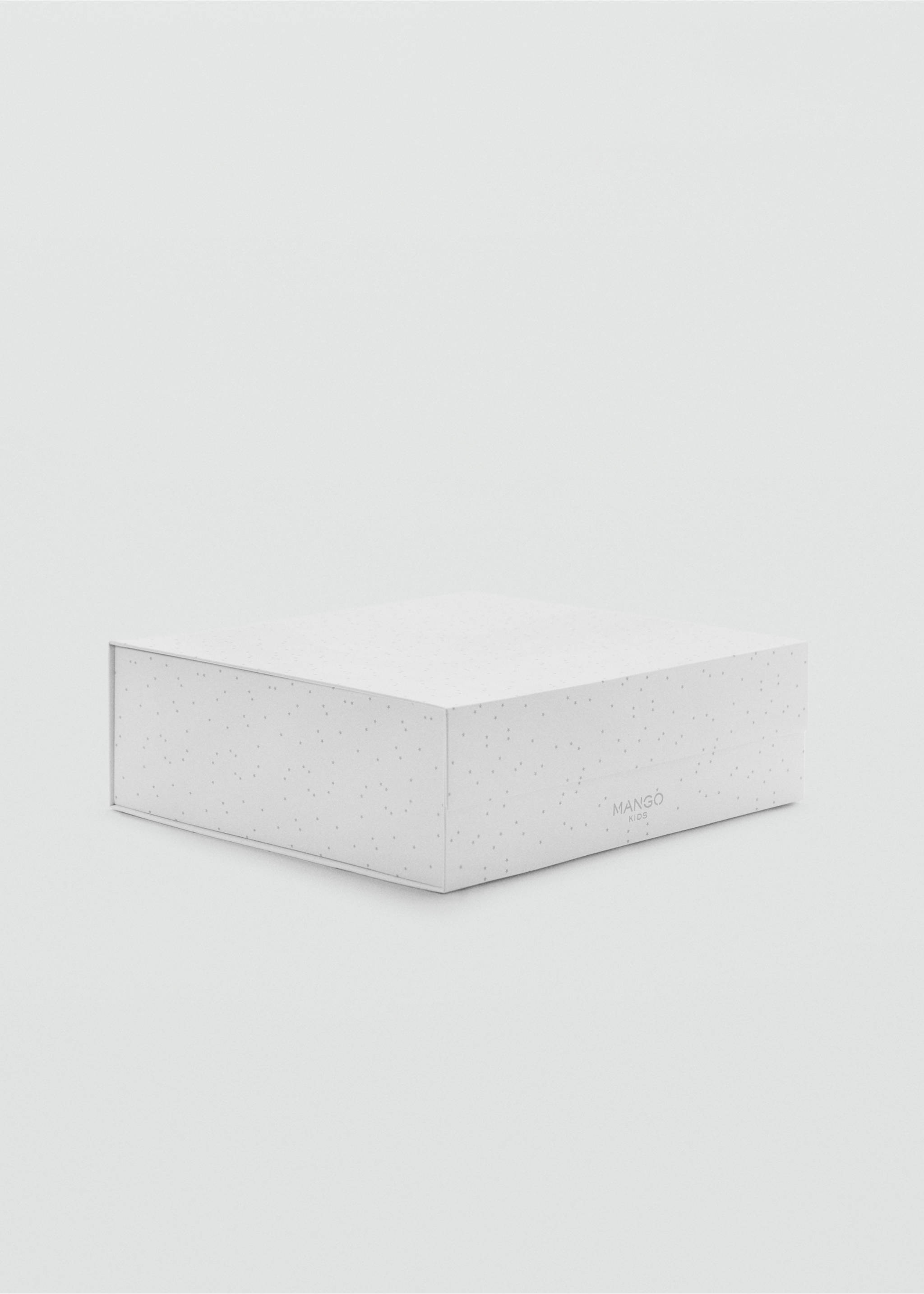 Gift box - Medium plane, White. Ref: 37191552-00.