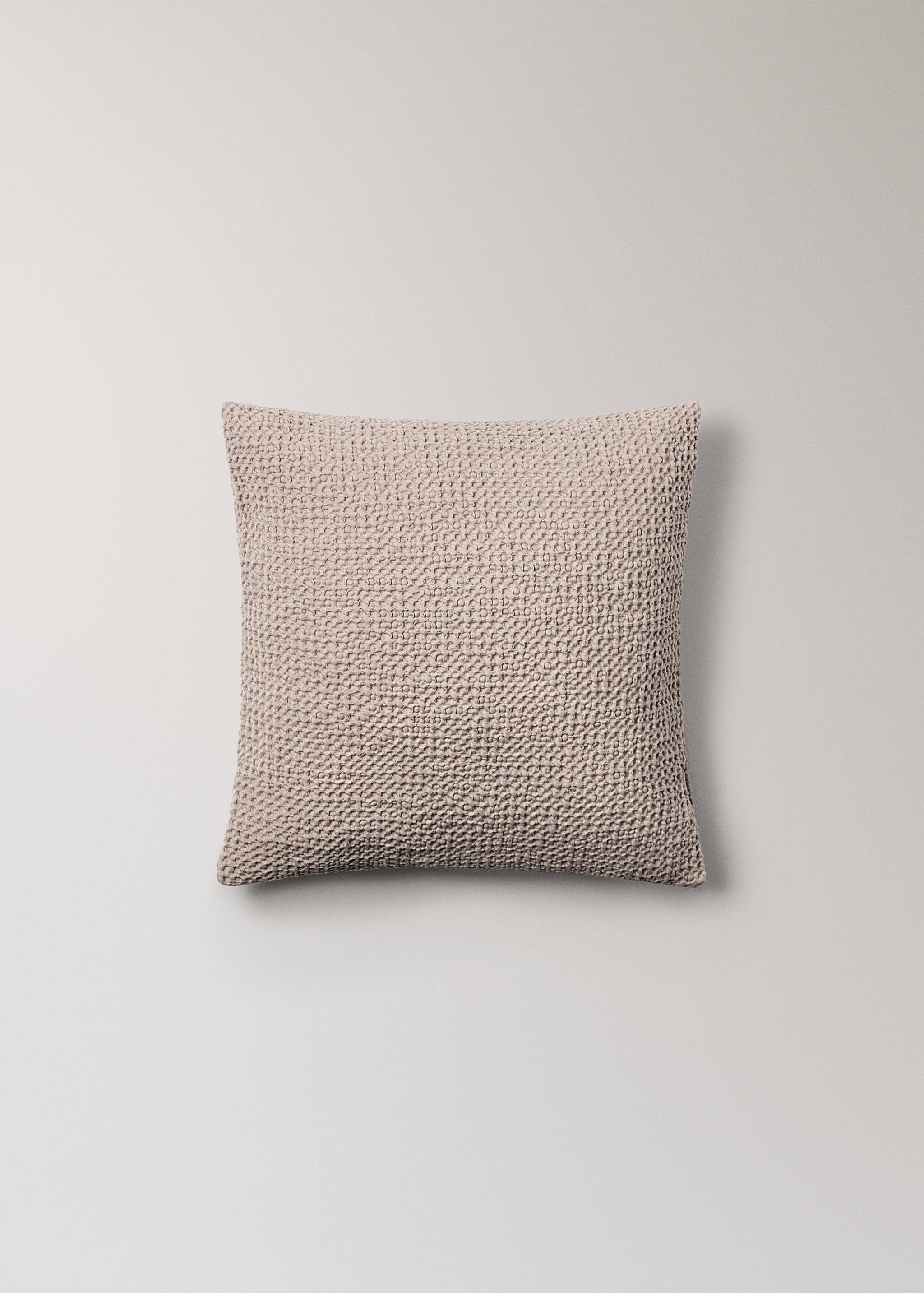 Children’s waffle-cotton garment-dyed cushion cover  40x40cm - Article without model