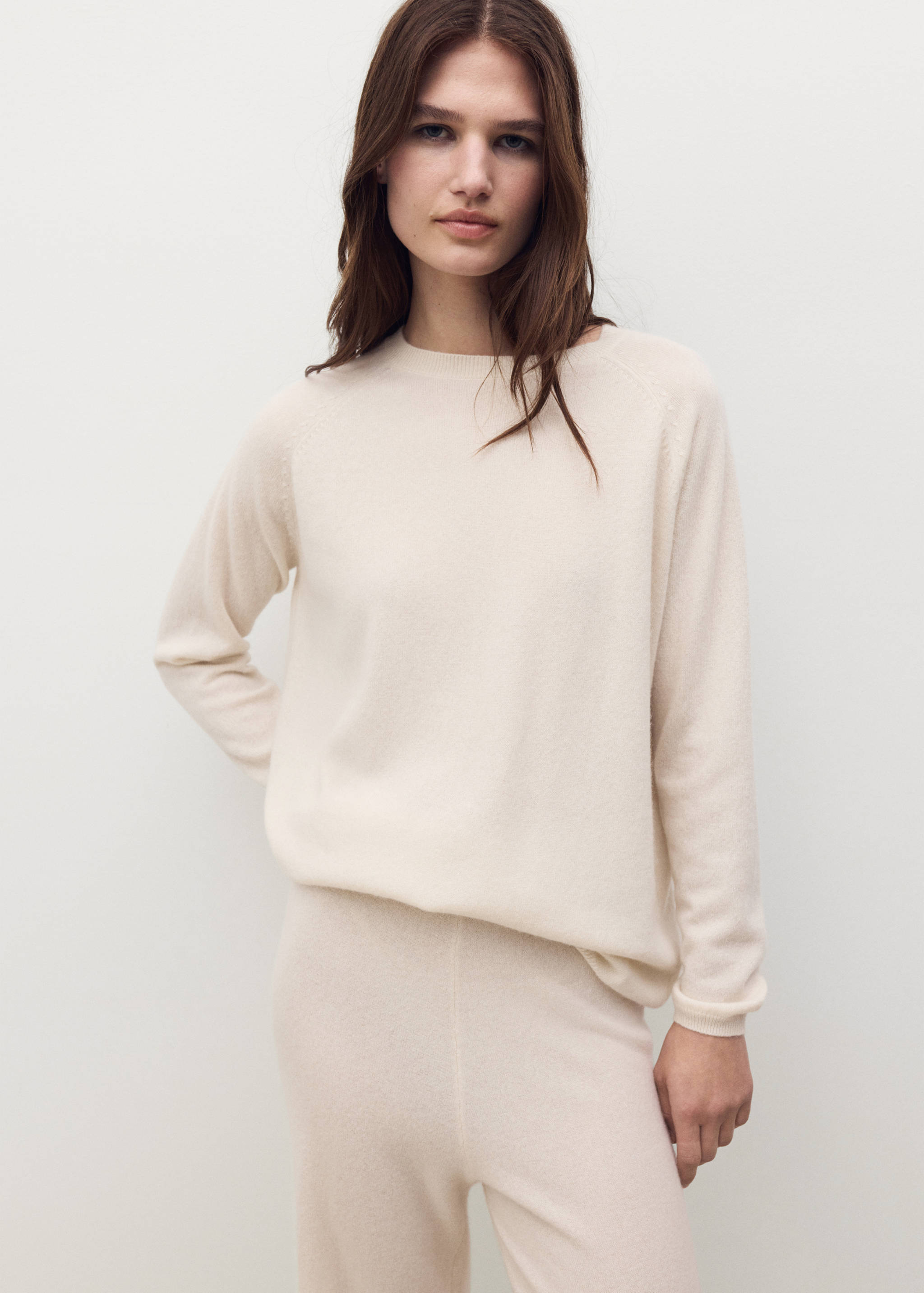 Pull-over 100 % cachemire - Plan moyen