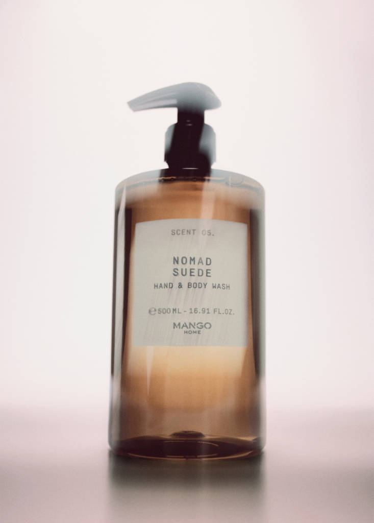 NOMAD SUEDE liquid soap 500 ml — Brown