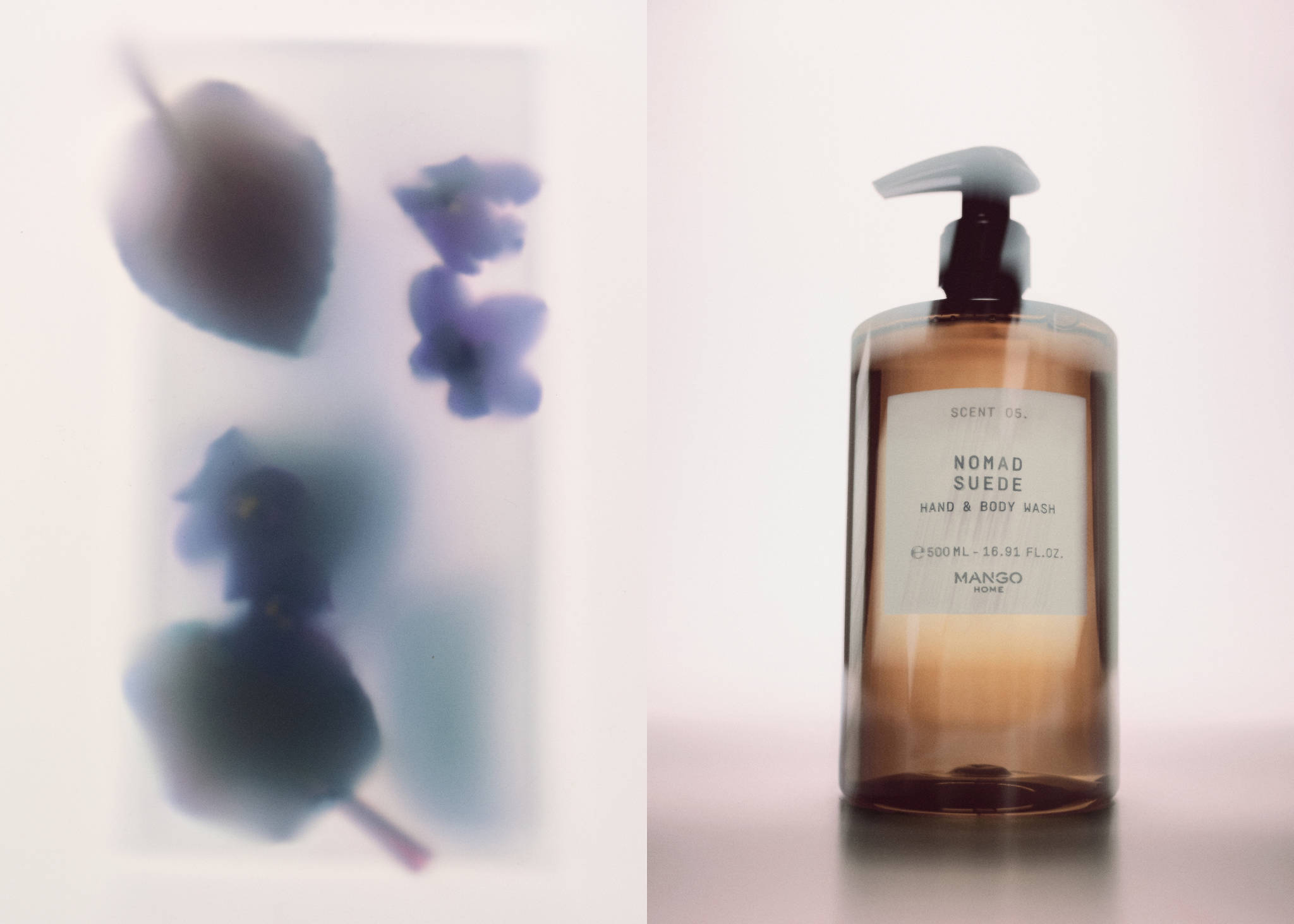 NOMAD SUEDE liquid soap 500 ml - Panoramic plane
