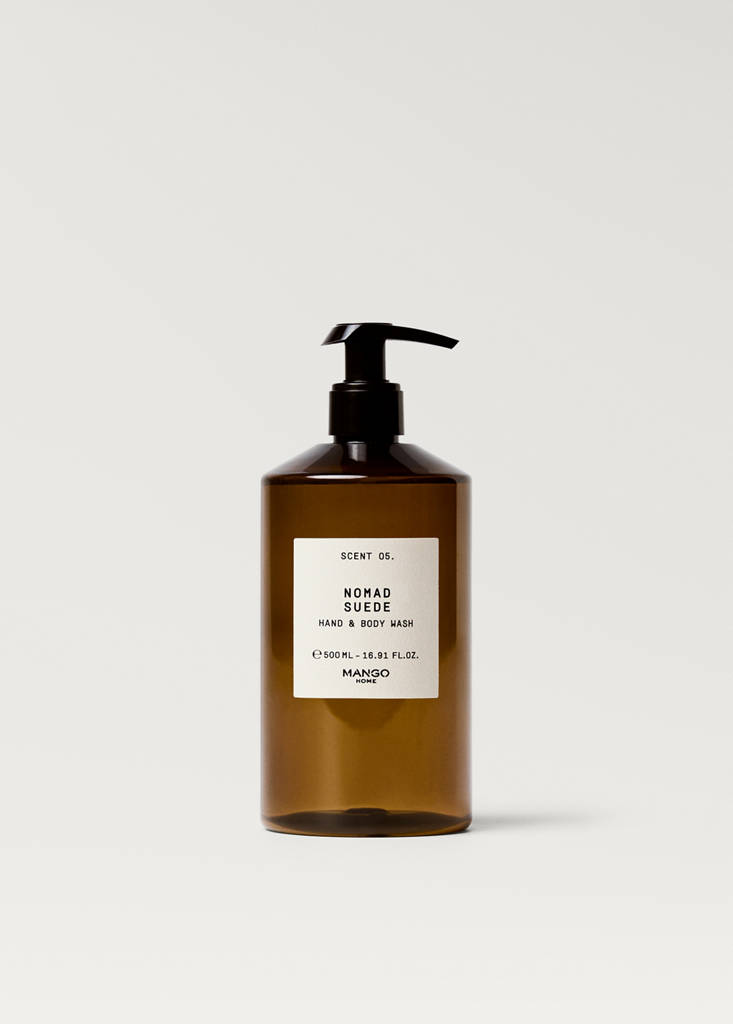 NOMAD SUEDE liquid soap 500 ml — Brown