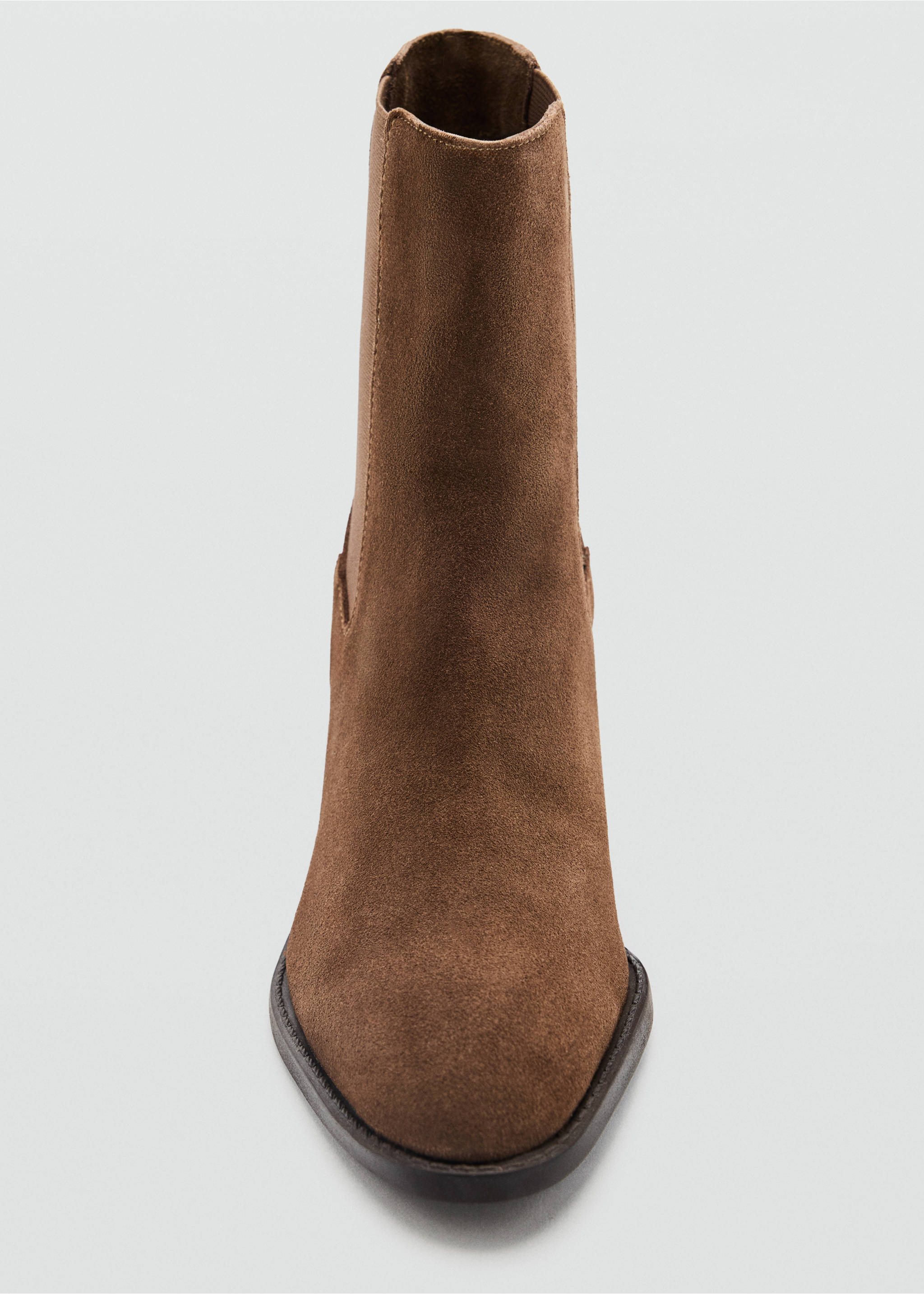 ANKLE BOOTS MAYA - Details of the article 2, Chocolate. Ref: 37945155-00.