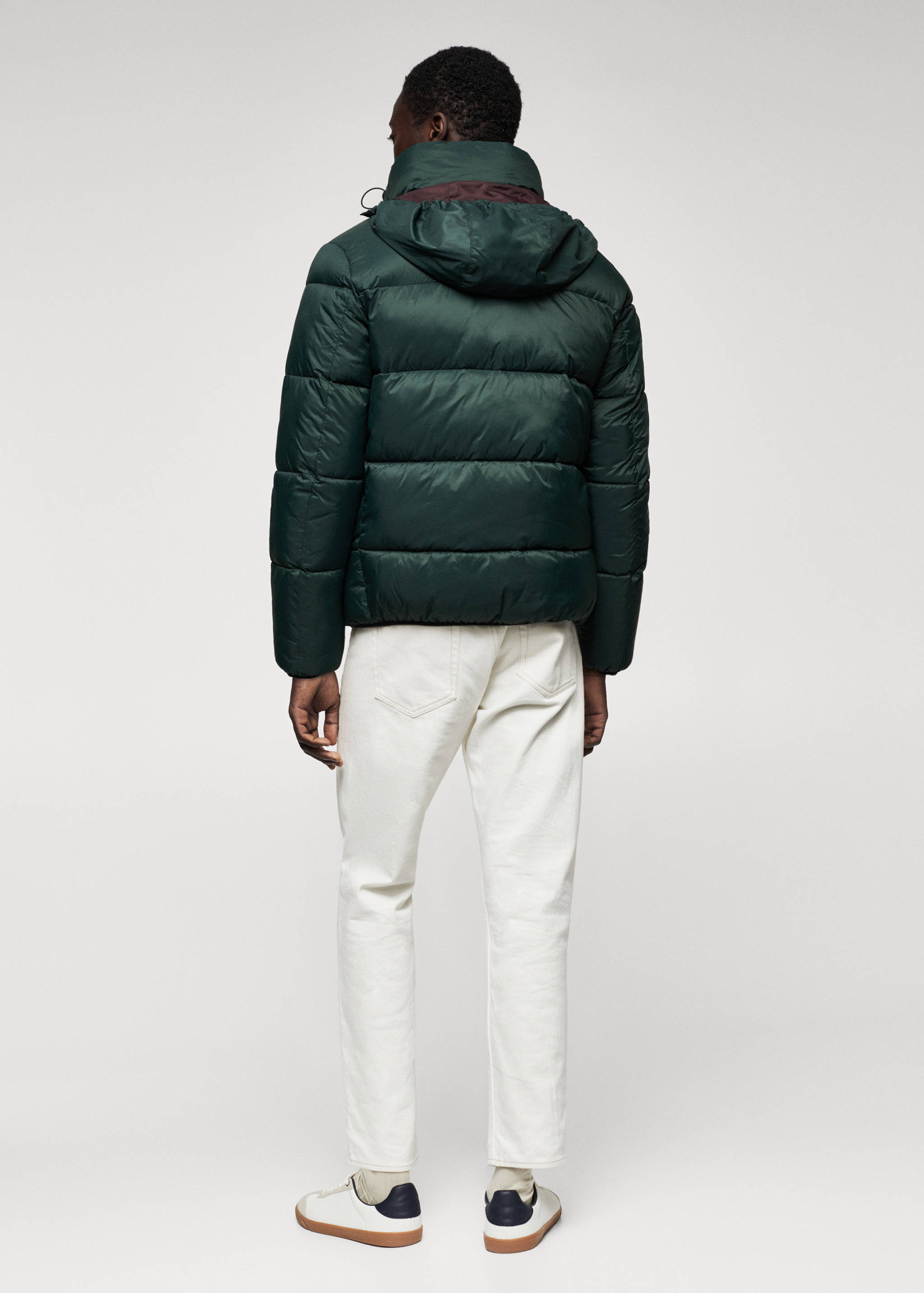 Anorak résistant à l'eau capuche - Verso de l’article