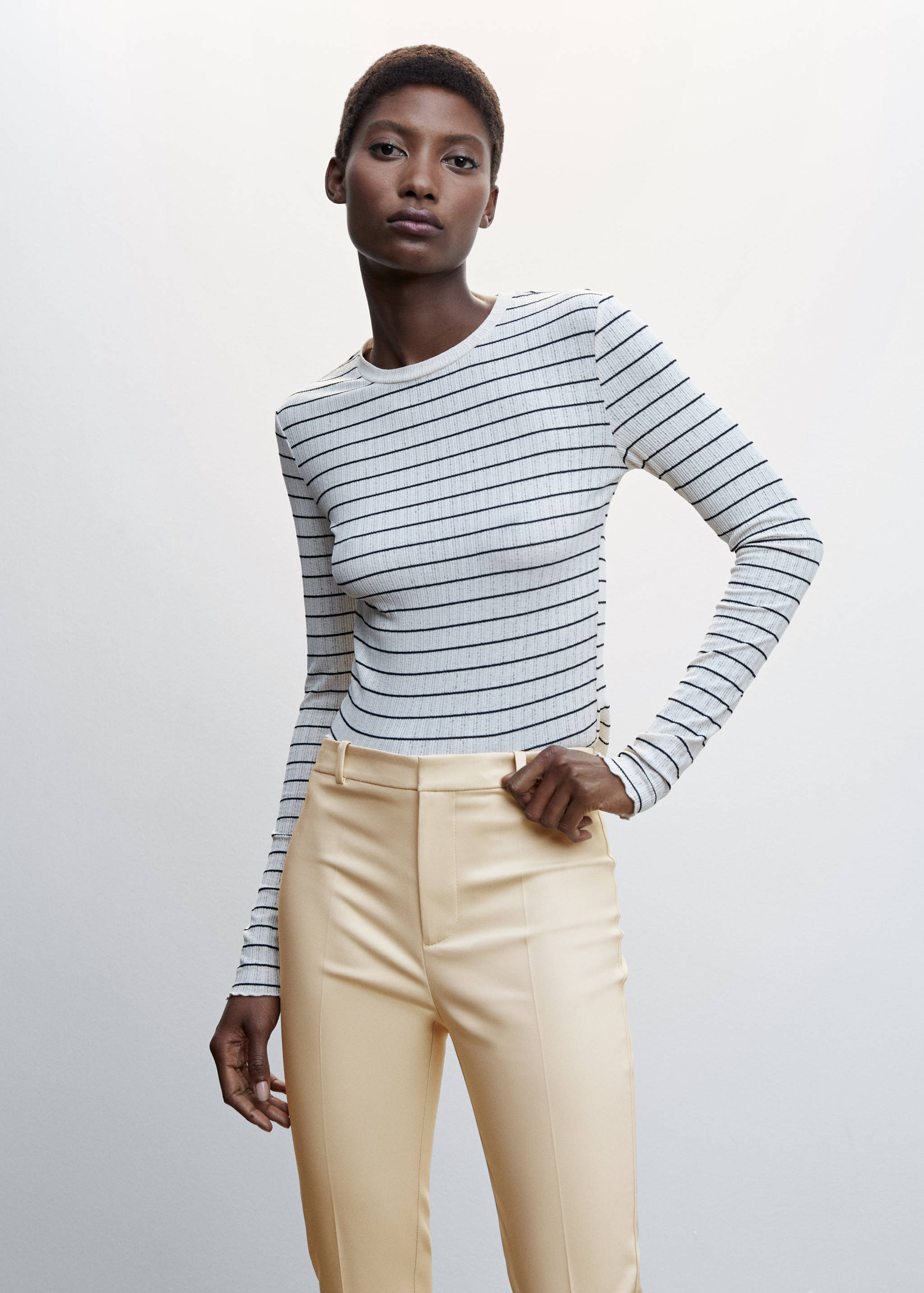 Skinny suit trousers - Details of the article 1