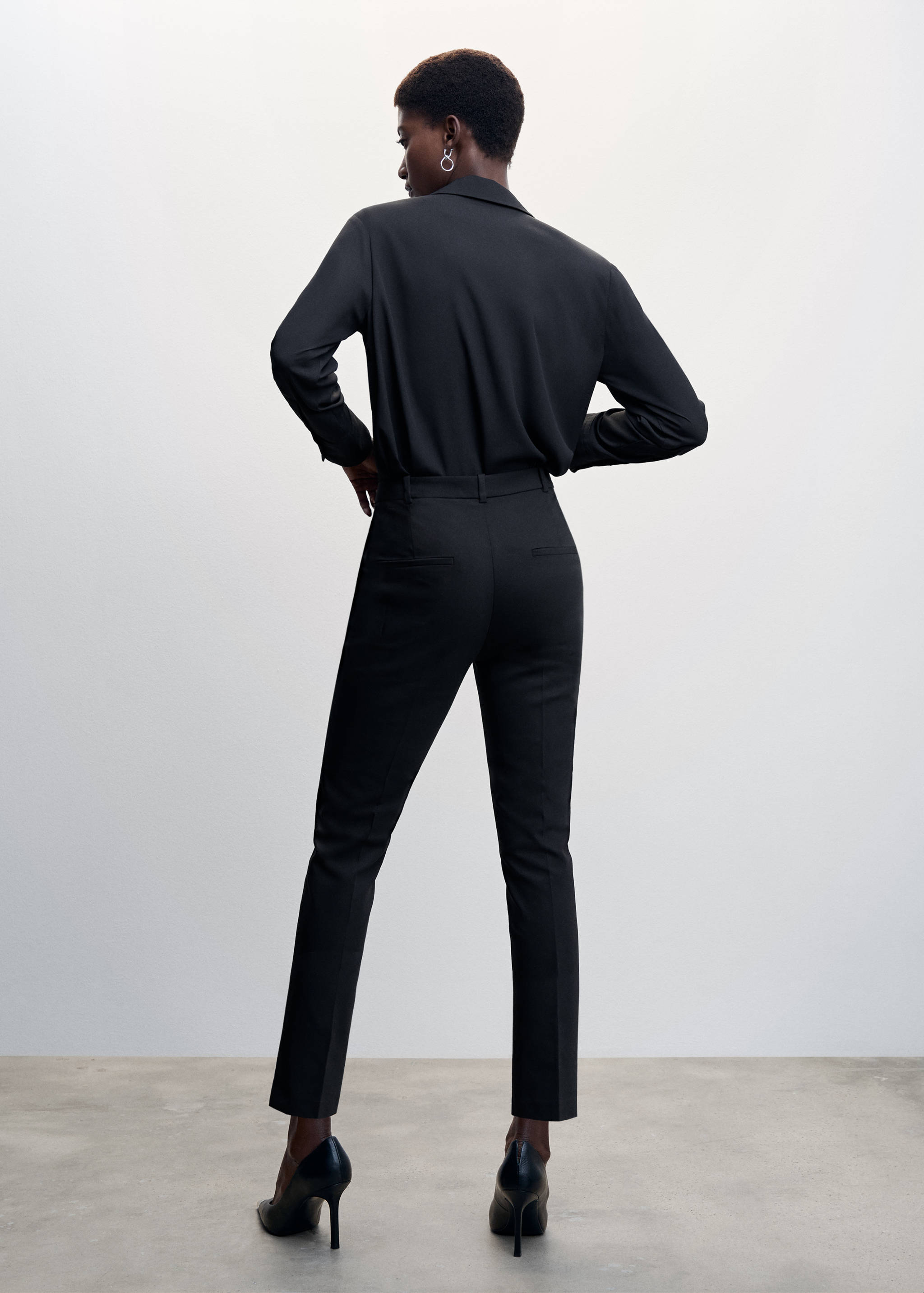 Skinny suit trousers - Reverse of the article