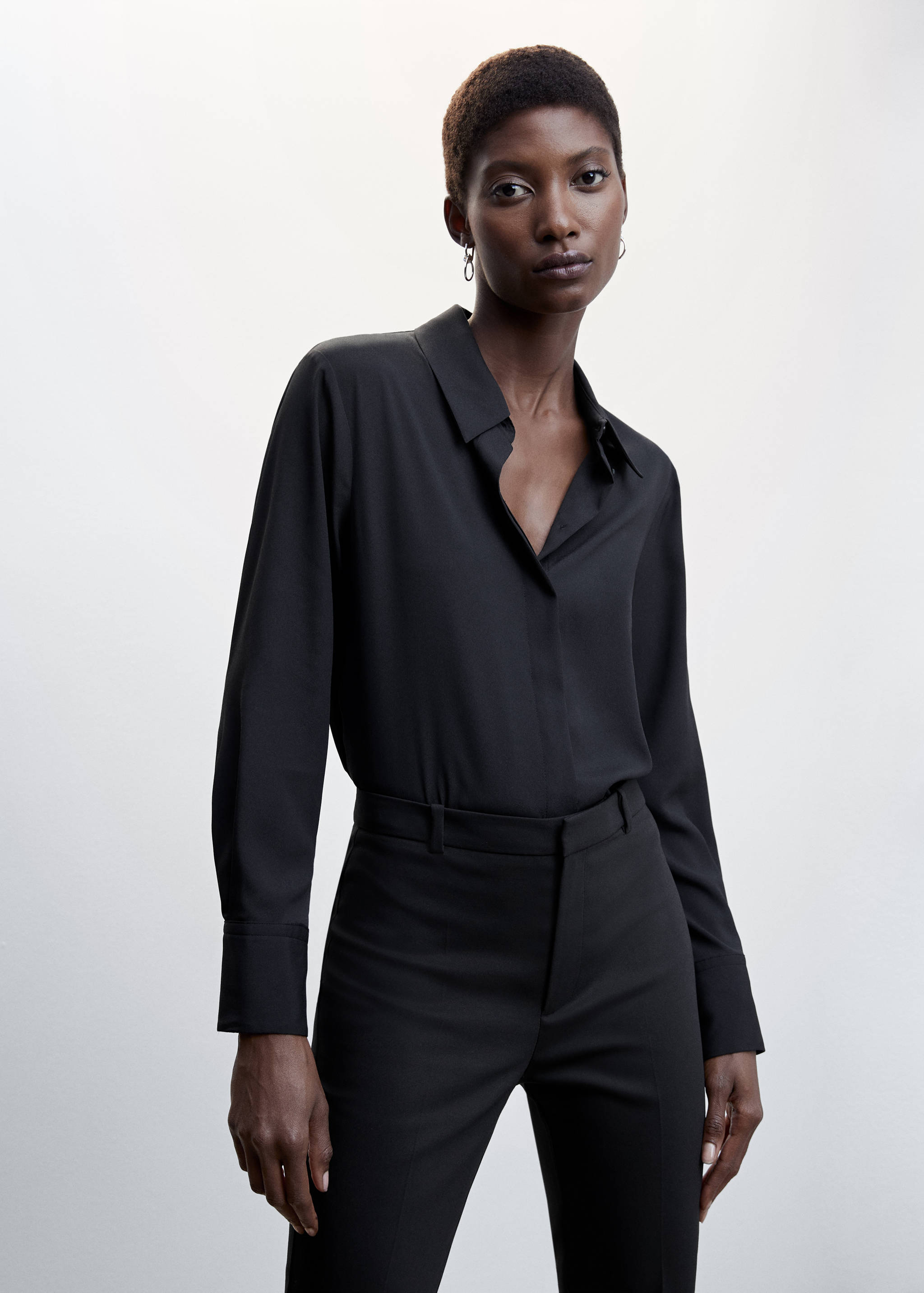 Skinny suit trousers - Details of the article 1