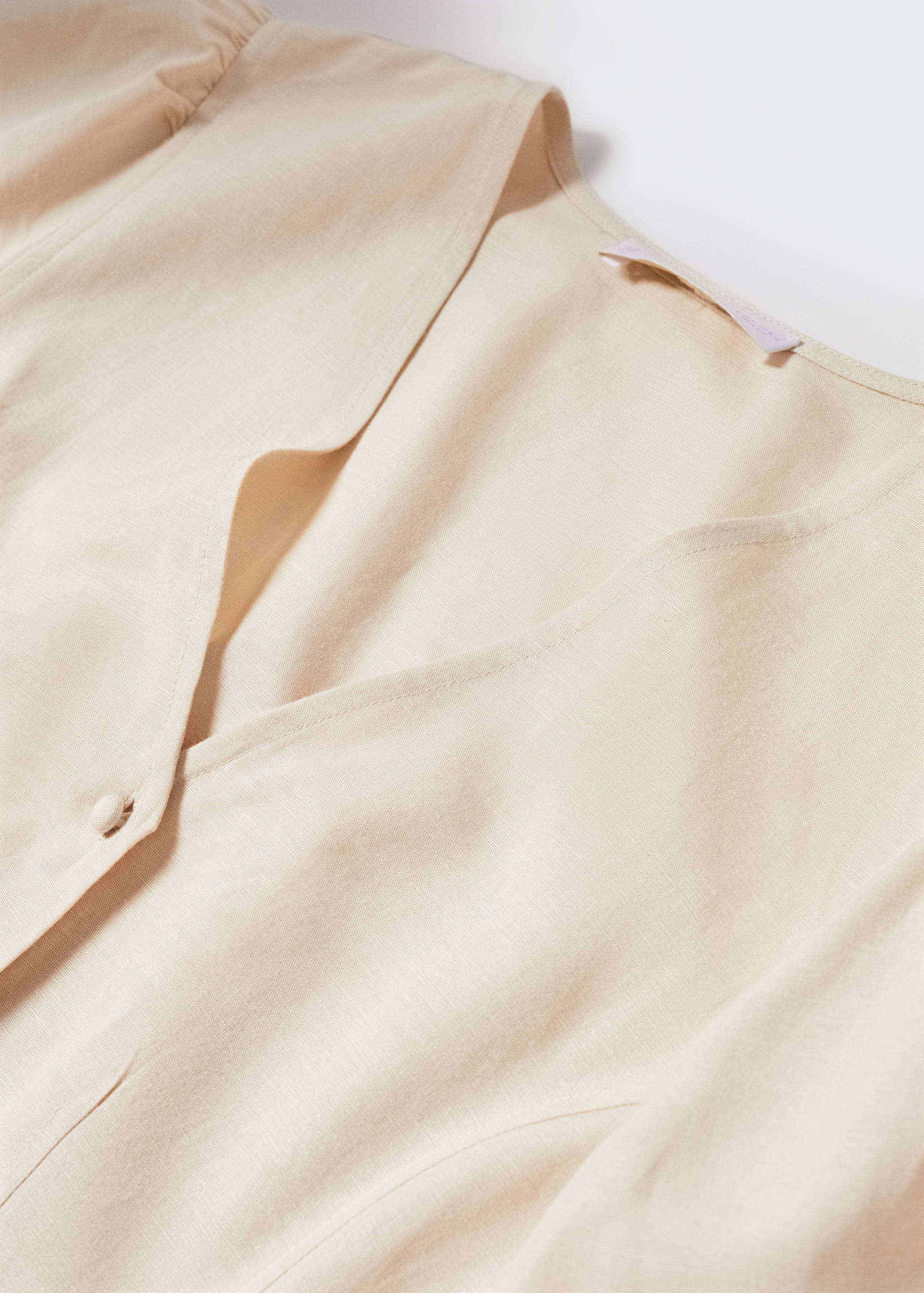 泡泡袖连衣裙 - null