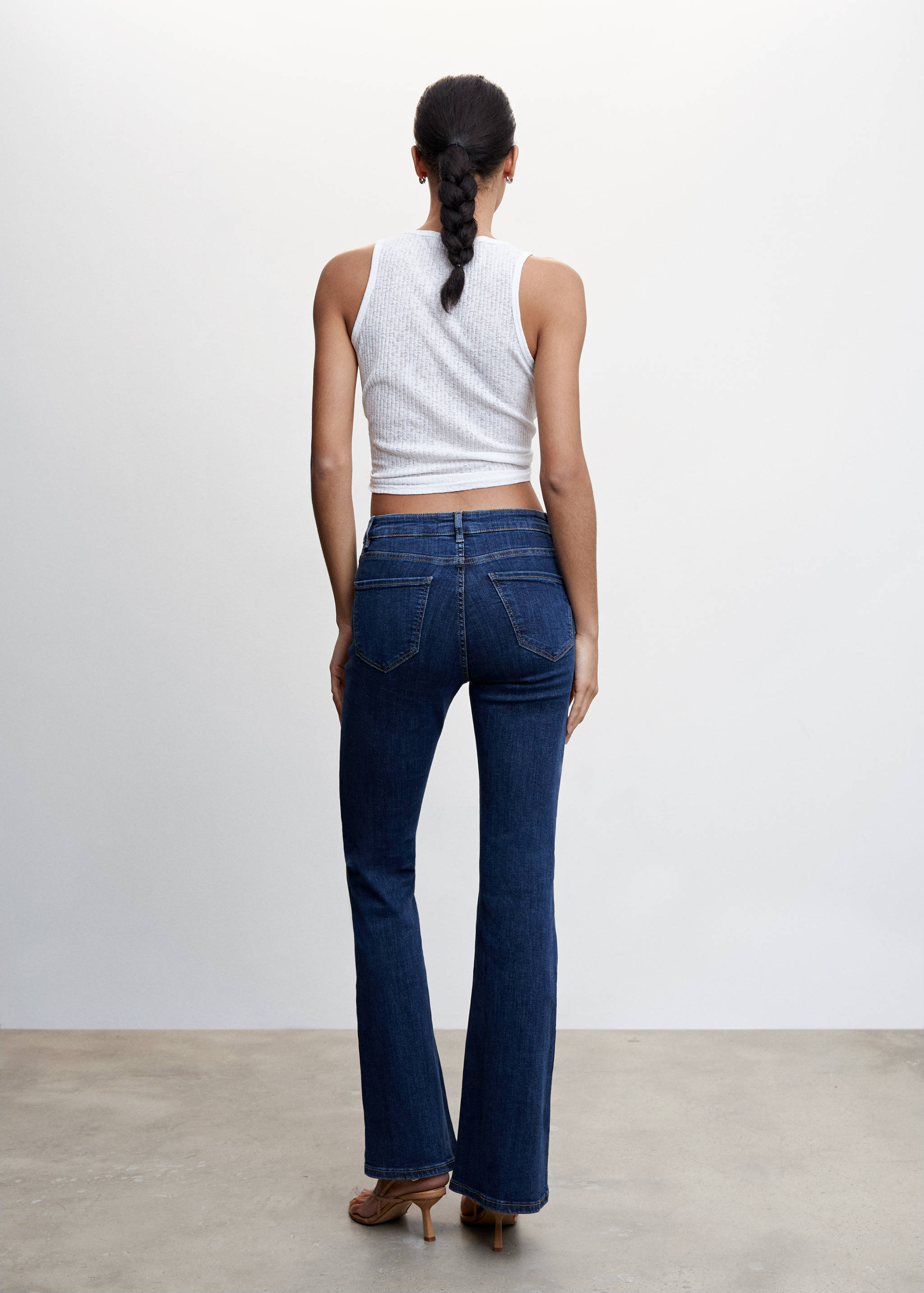Jeans flare taille normale - Verso de l’article