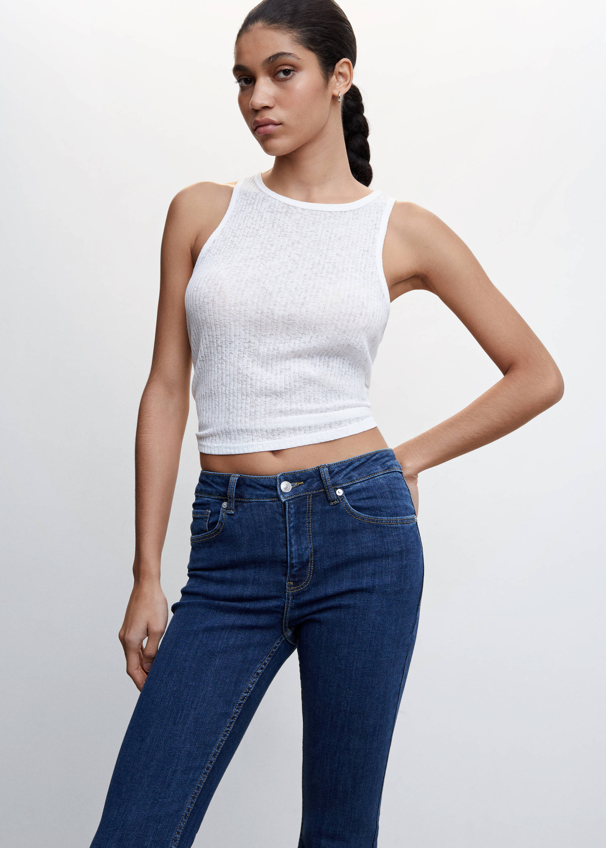 Jeans flare taille normale - Détail de l'article 1