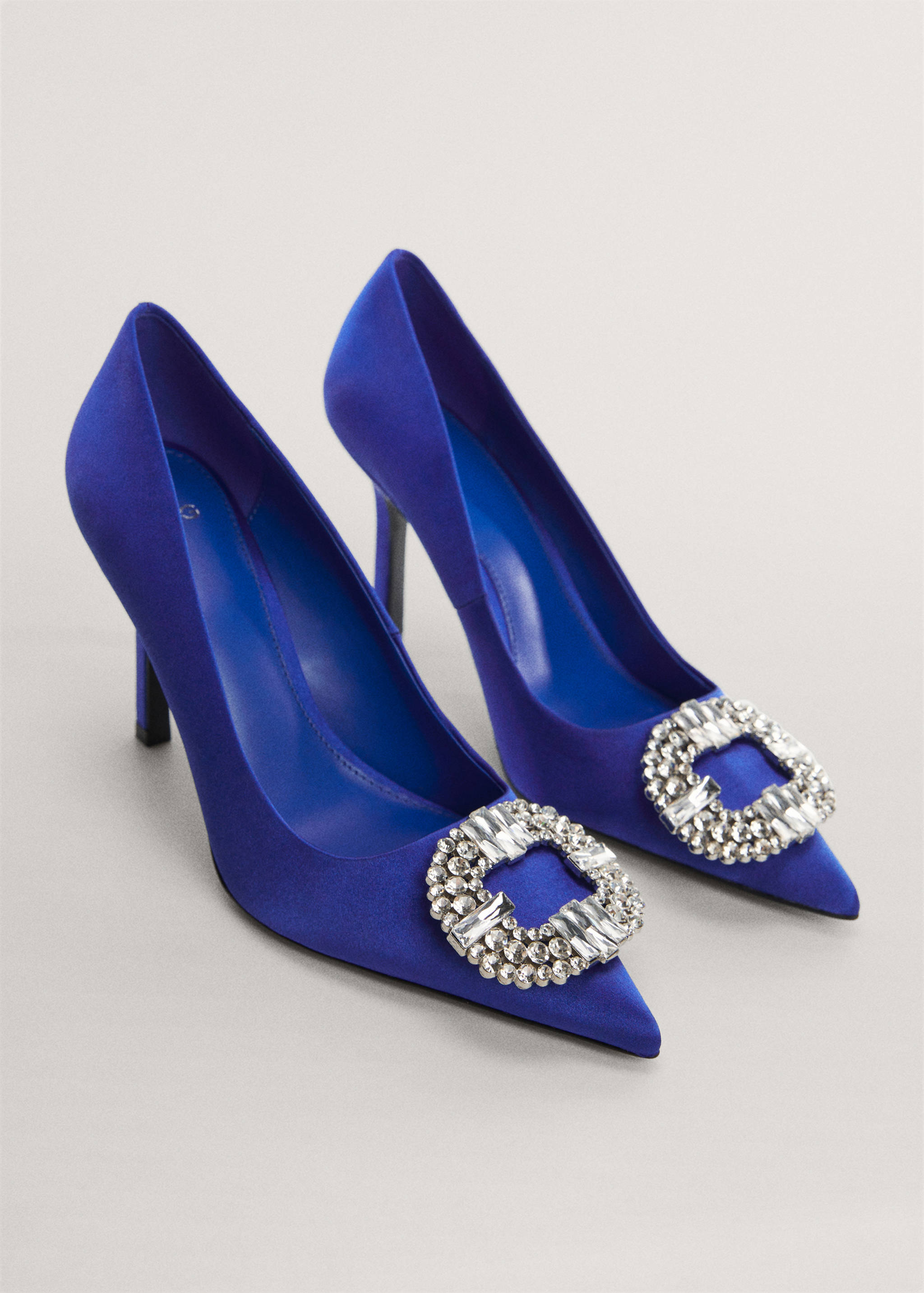 Jewel-heel shoes - Medium plane