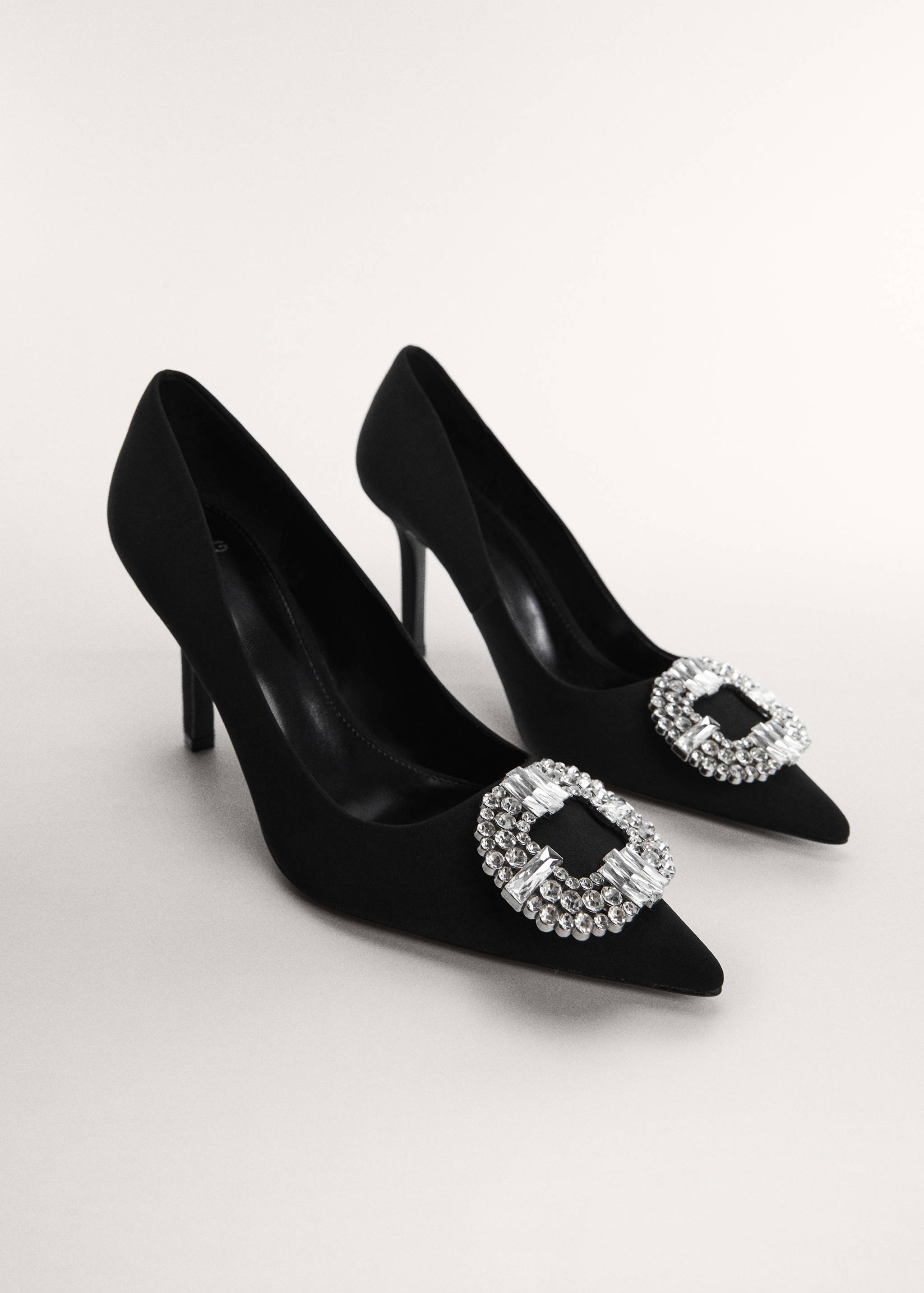 Jewel-heel shoes - Medium plane