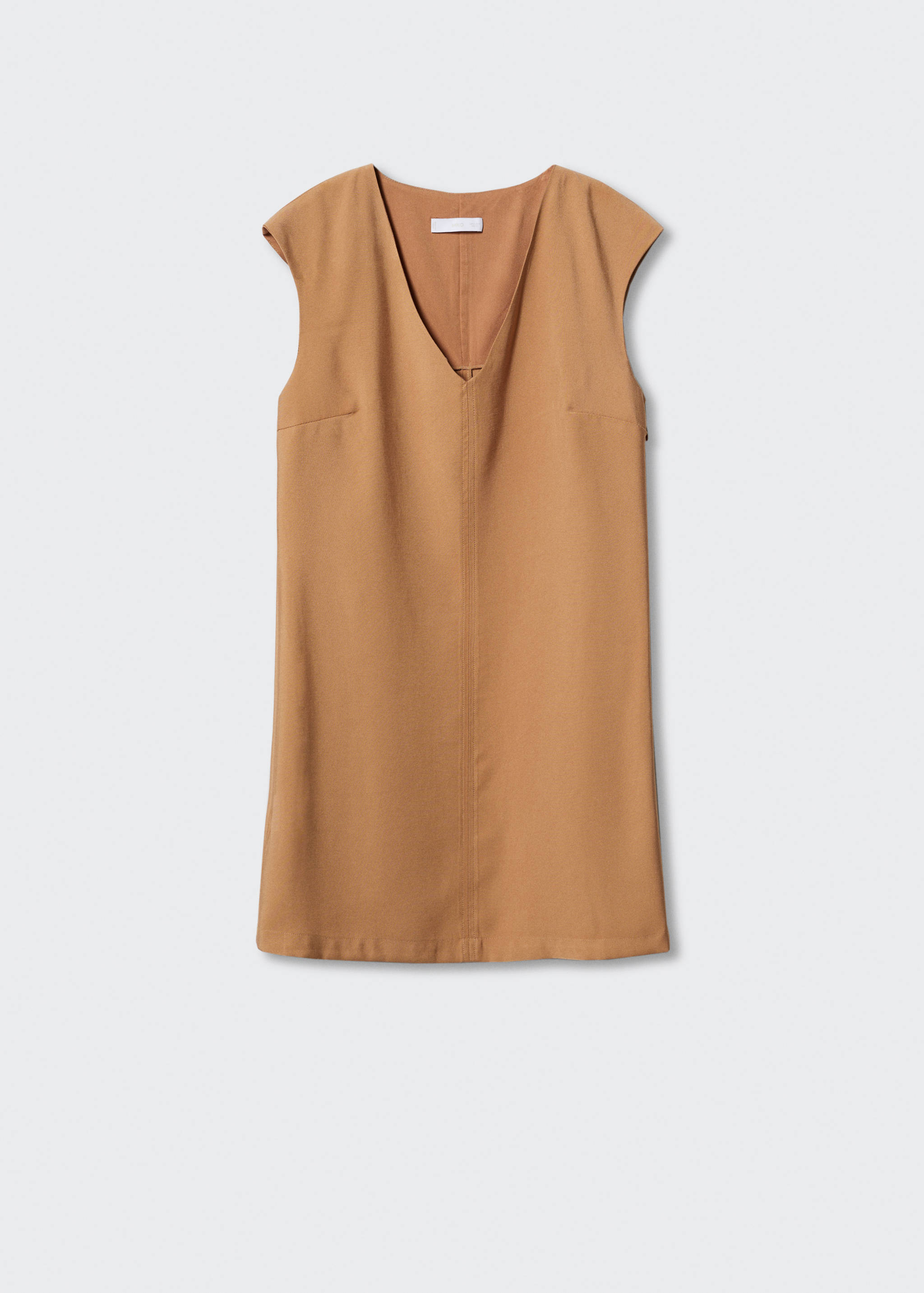 Robe courte col V - Article sans modèle