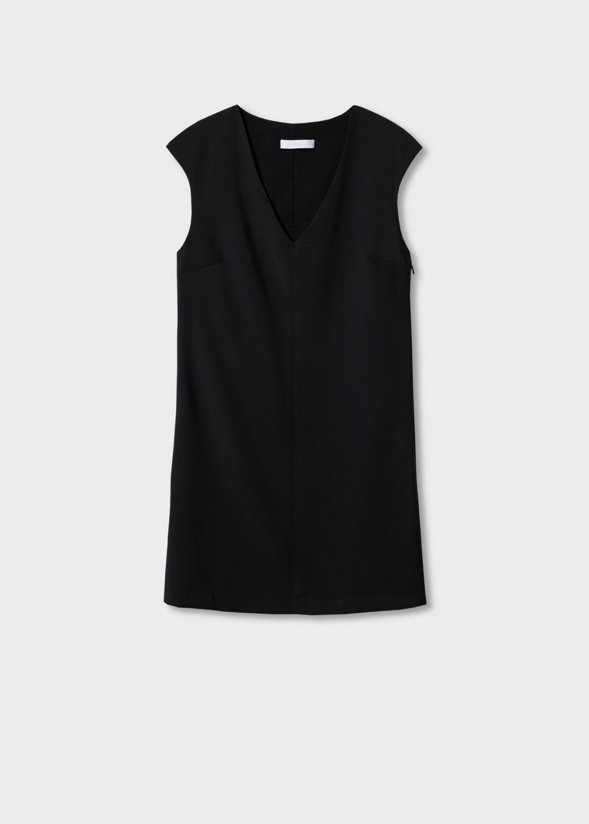 Robe courte col V - Article sans modèle