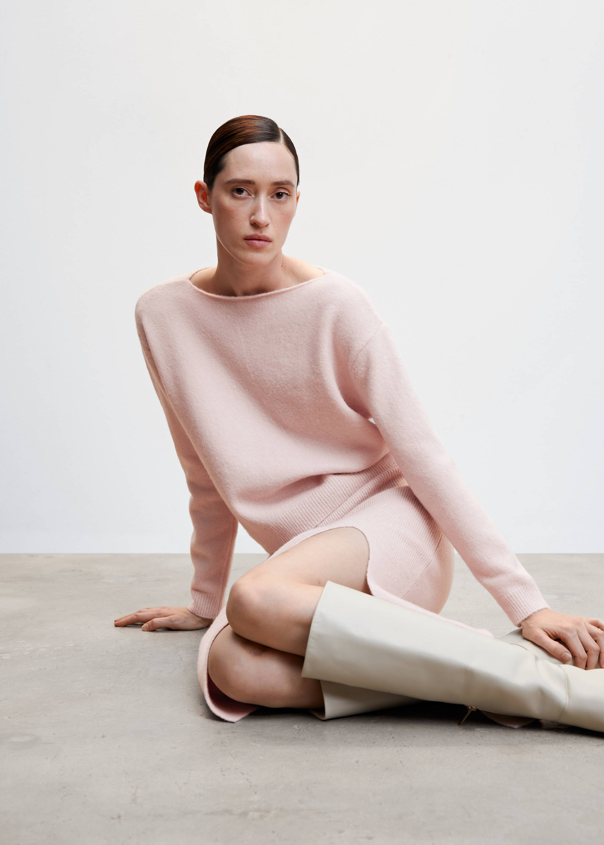 Pull maille col bateau  - Détail de l'article 2