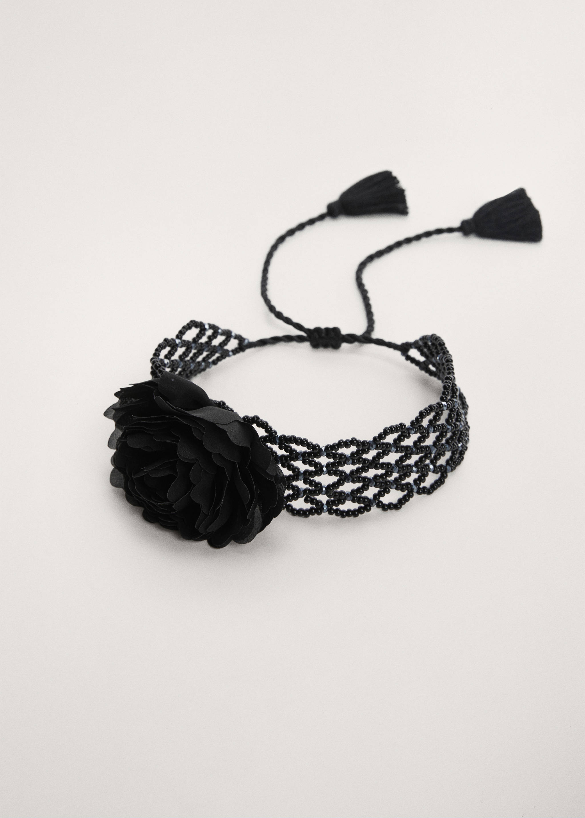 Fabric flower choker - Article without model