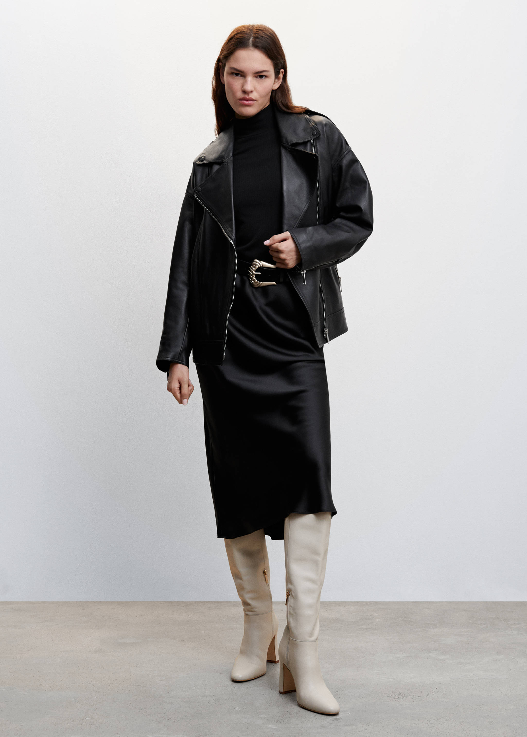 T-shirt côtelé manches longues - Plan général