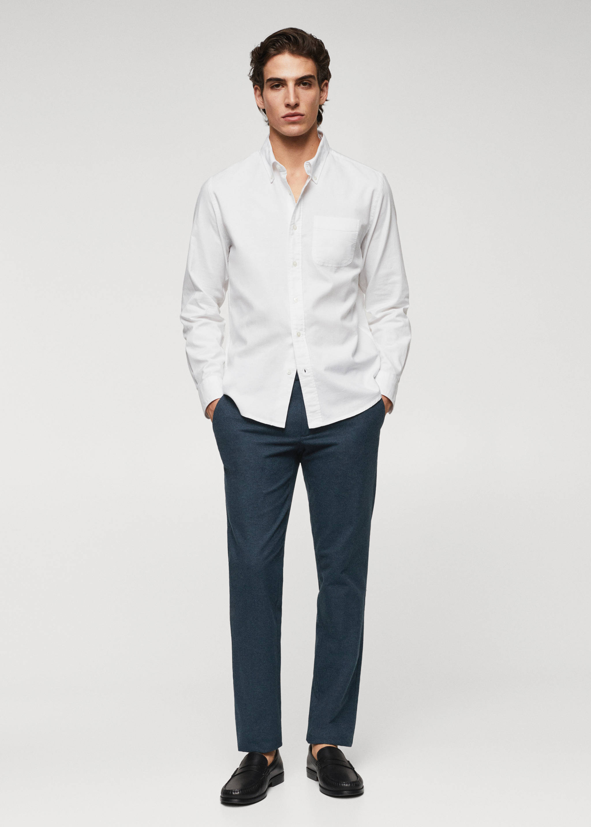 Pantalon slim fit coton - Plan général