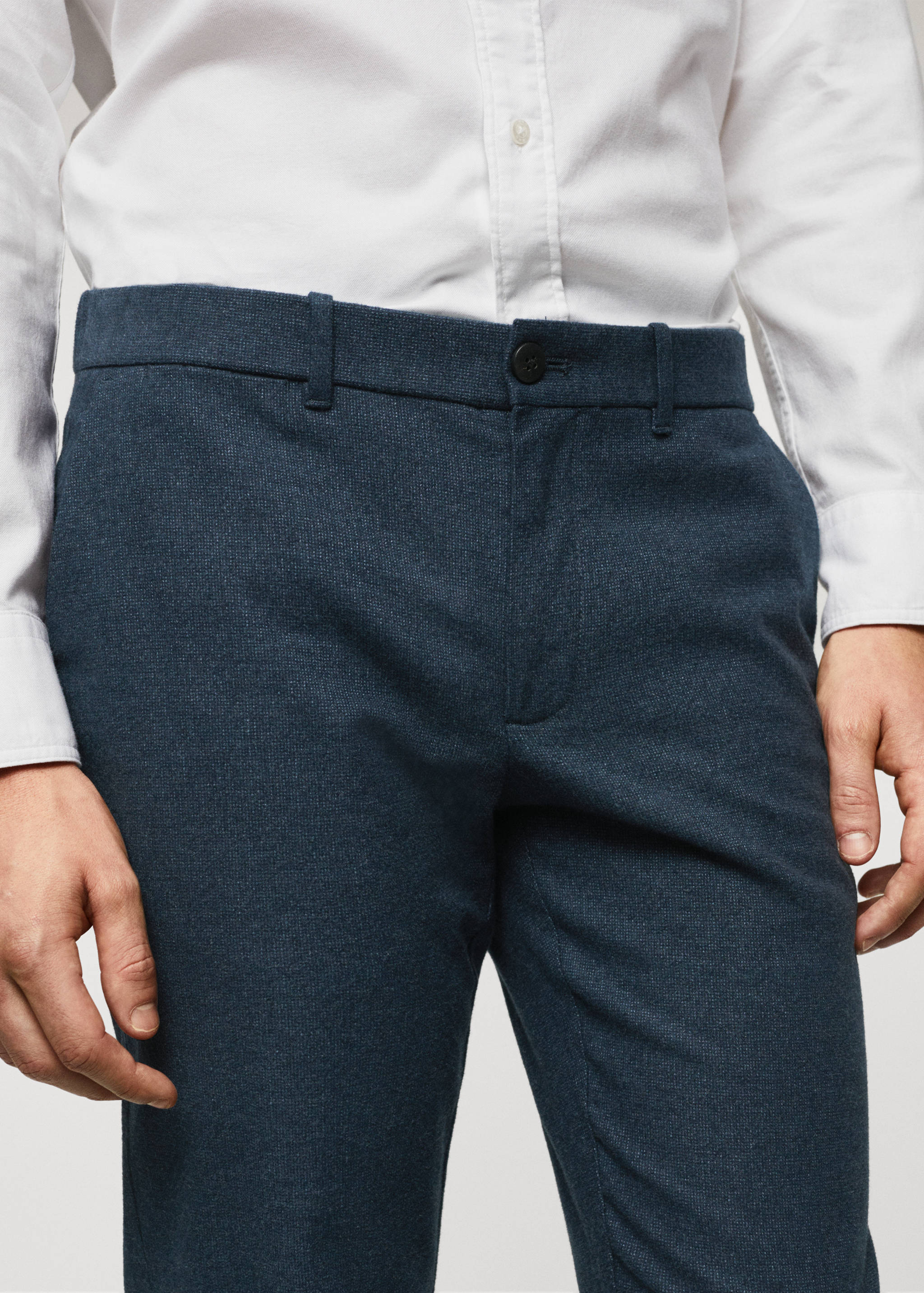 Pantalon slim fit coton - Détail de l'article 1