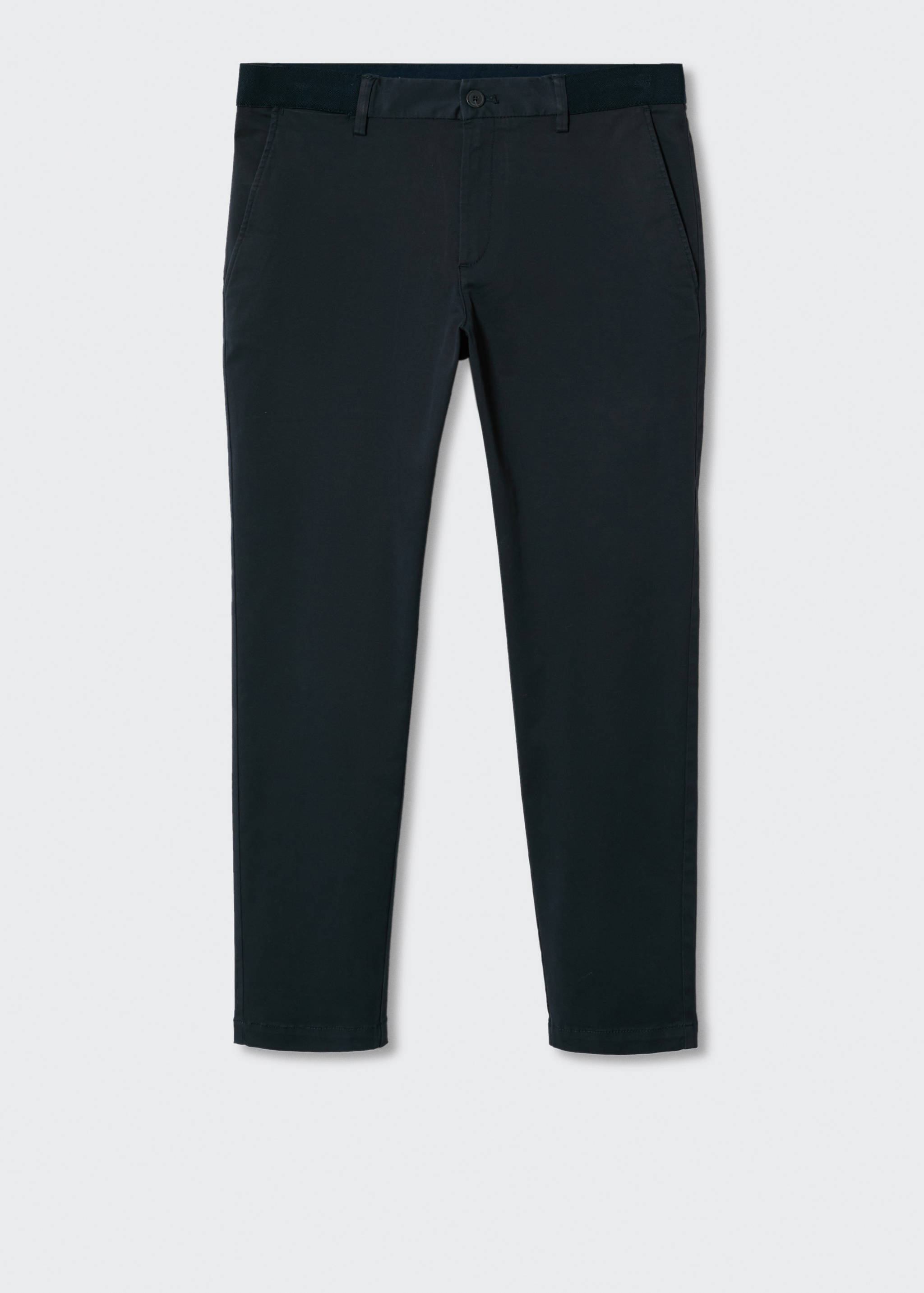 Cotton tapered crop trousers - Article without model